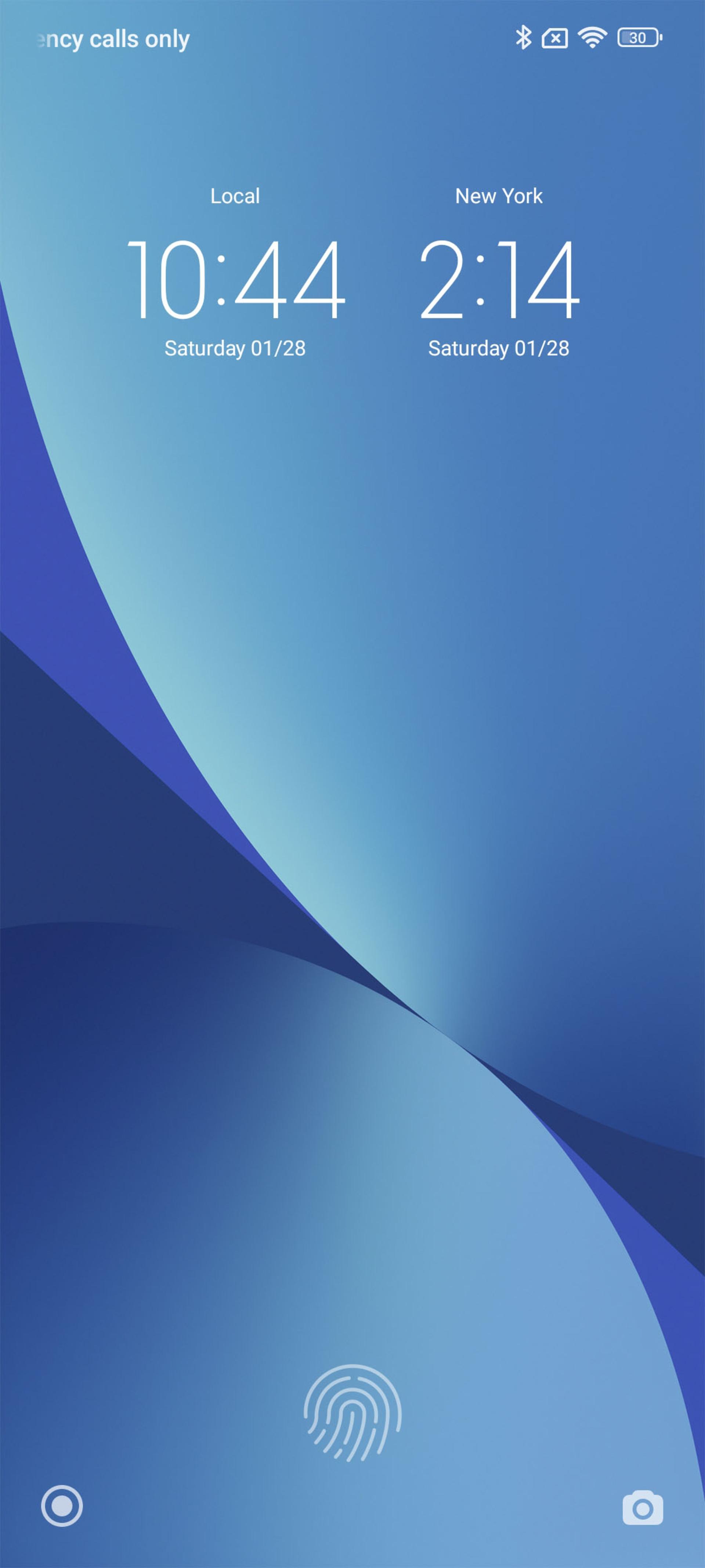 صفحه قفل رابط کاربری MIUI شیائومی