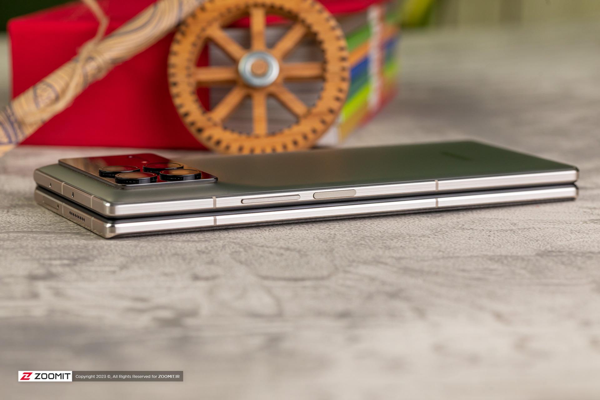 دکمه‌های میکس فولد ۳ شیائومی 