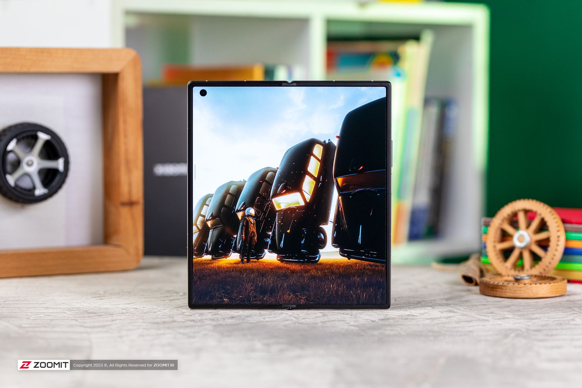 نمایشگر داخلی میکس فولد ۳ شیائومی