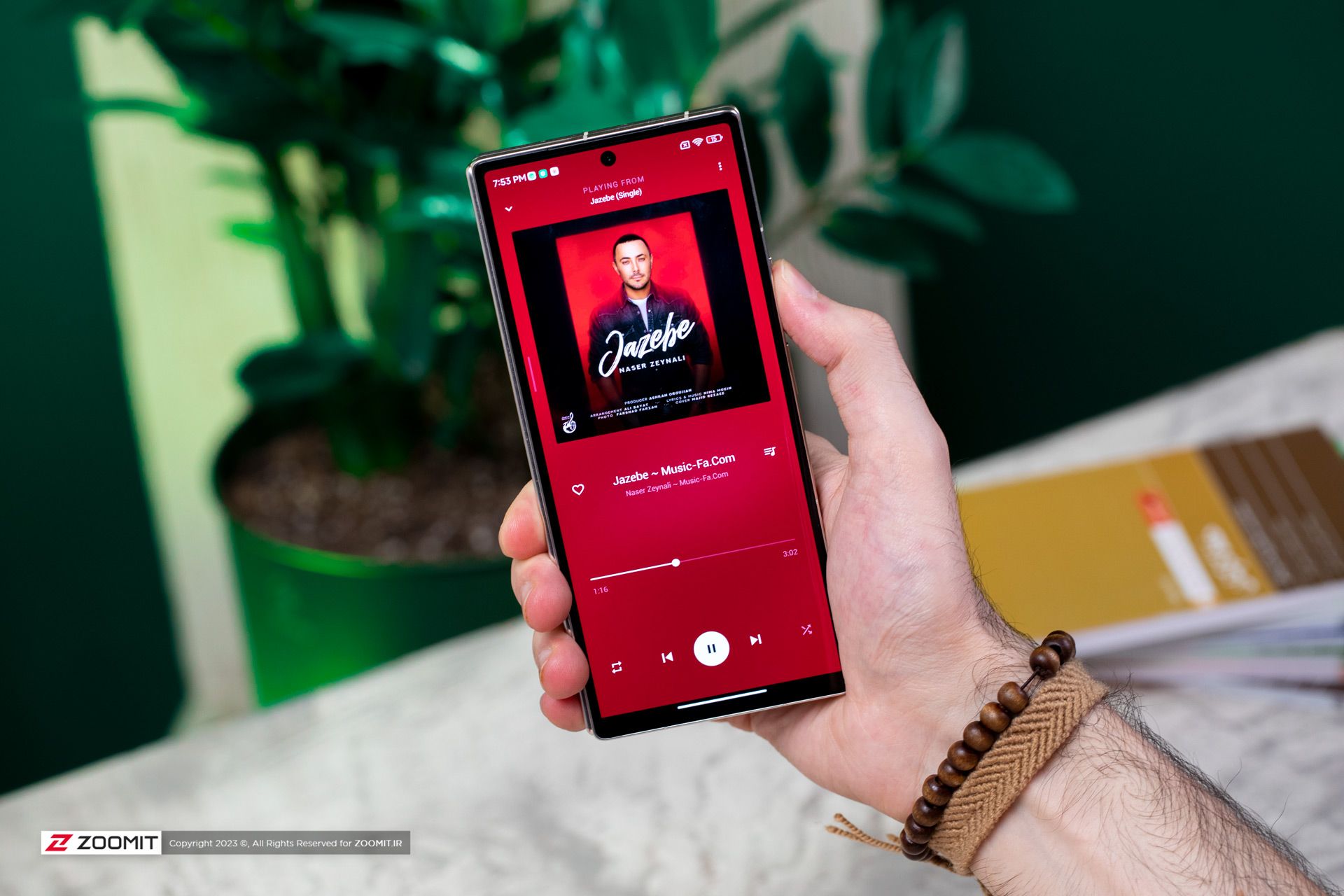 پخش موسیقی با میکس فولد ۳ شیائومی