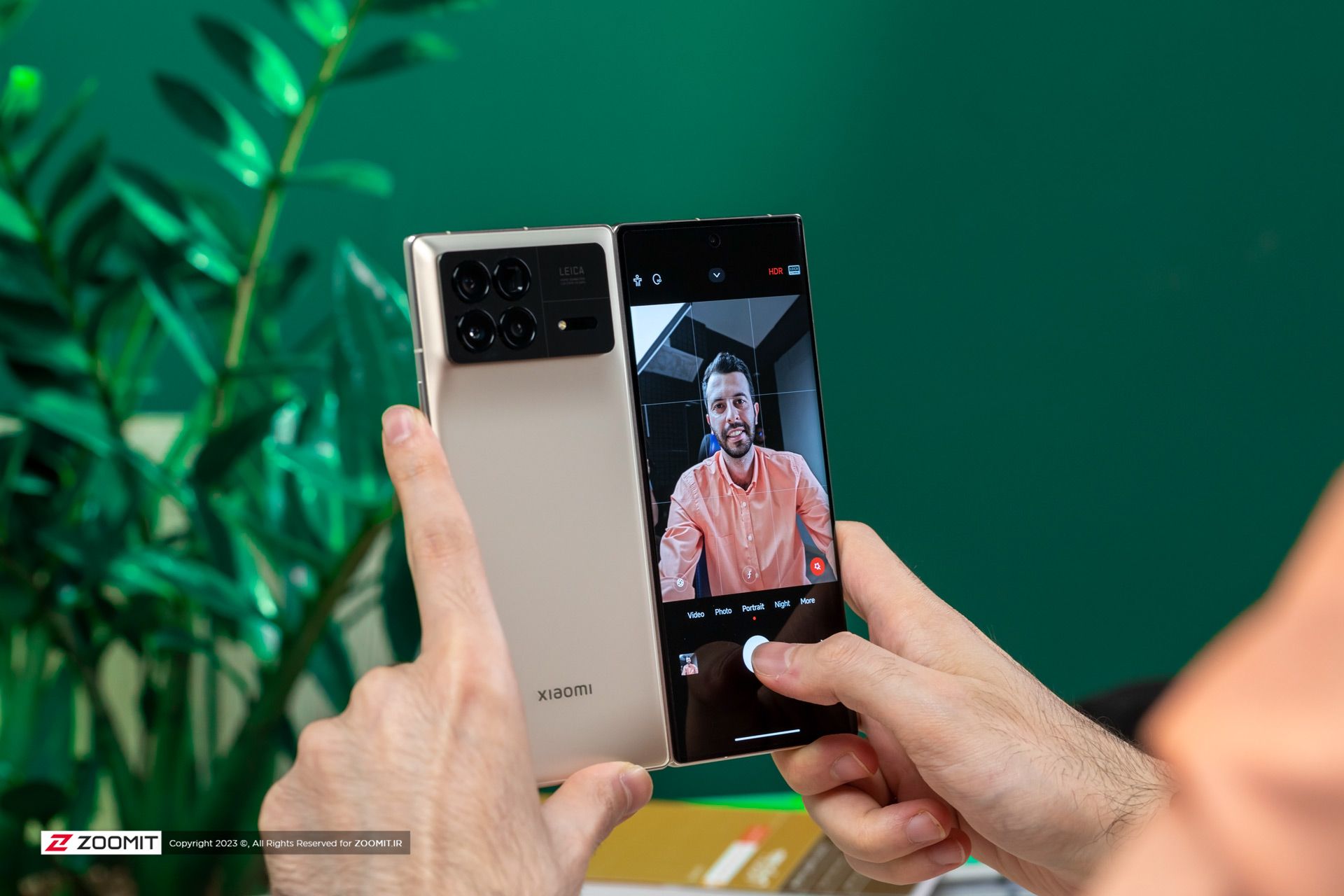 ثبت سلفی با میکس فولد ۳ شیائومی