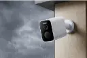 دوربین تحت شبکه شیائومی Xiaomi Outdoor Camera BW500 نمای بیرونی در هوای بارانی