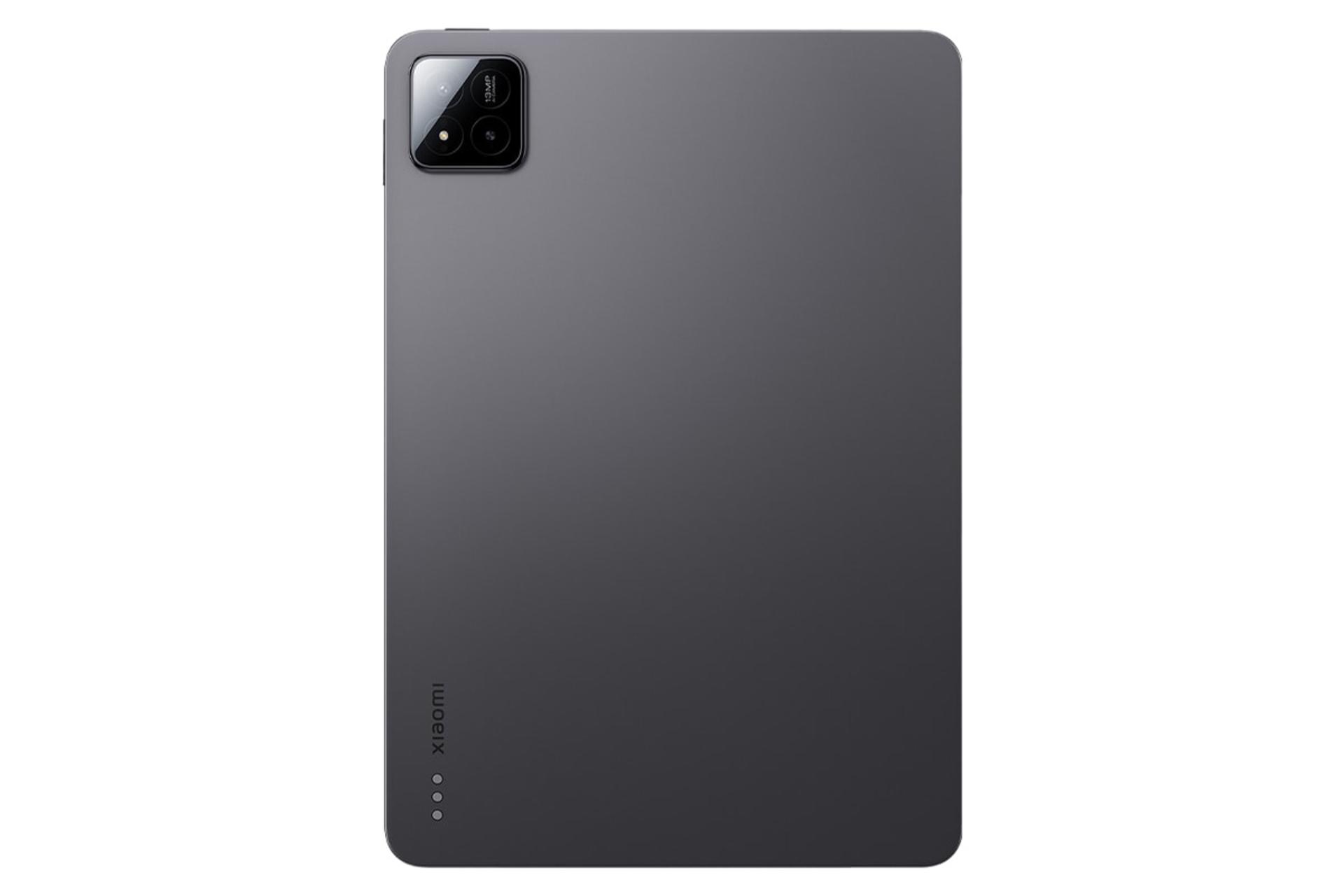 نمای پنل پشت تبلت پد 7 شیائومی / Xiaomi Pad 7 با نمایش لوگو و دوربین رنگ خاکستری