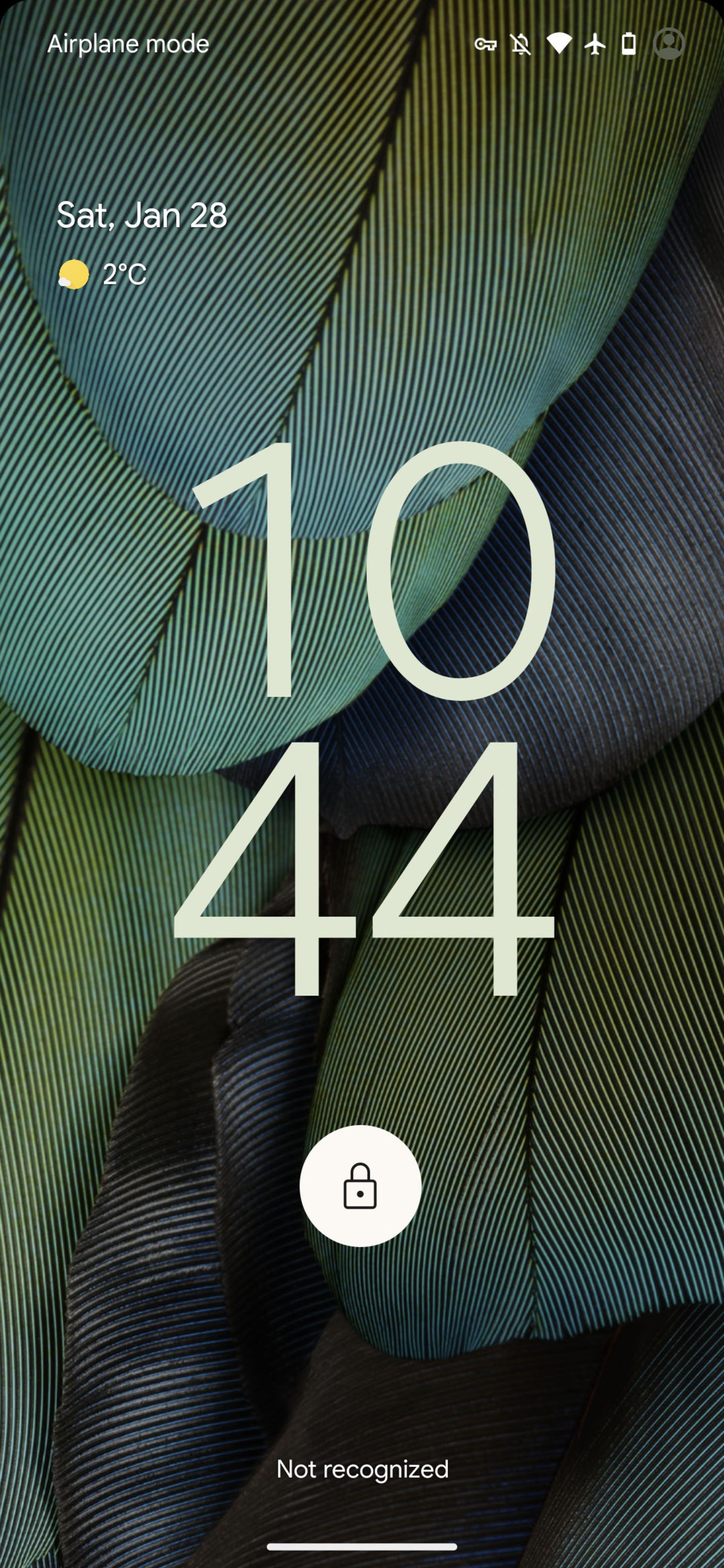 صفحه قفل رابط کاربری Pixel UI گوگل