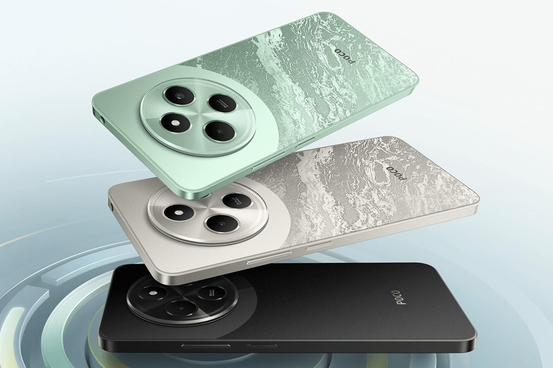 گوشی موبایل پوکو C75 شیائومی 4G در رنگ های مختلف / Xiaomi Poco C75 4G