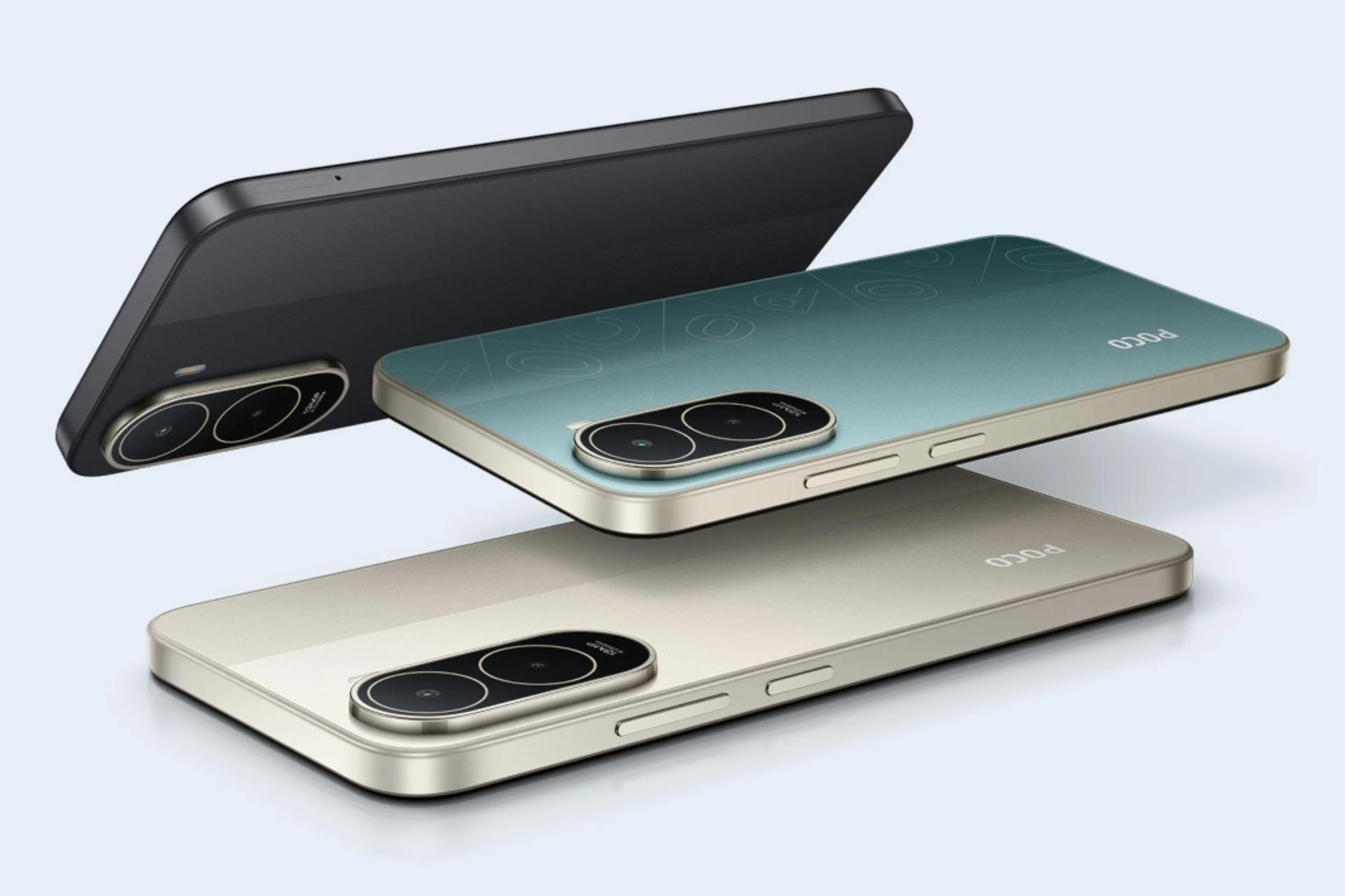 پنل پشت گوشی موبایل پوکو C81 پرو شیائومی در رنگ های مختلف / Xiaomi Poco C81 Pro