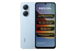 پنل جلو و پشت گوشی موبایل پوکو C81x شیائومی آبی روشن / Xiaomi Poco C81x
