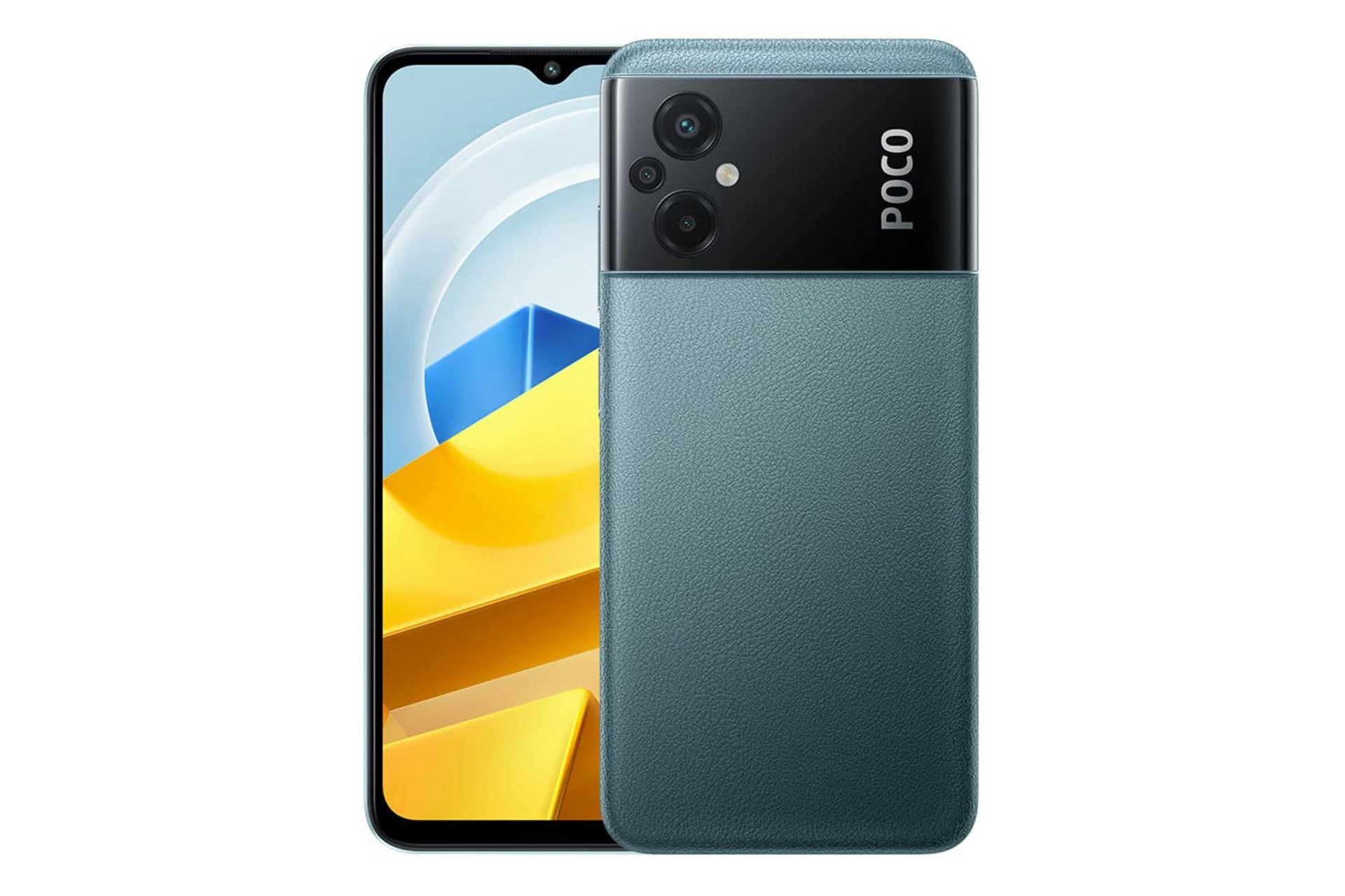 پنل جلو و پشت گوشی موبایل پوکو M5 شیائومی سبز / Xiaomi Poco M5