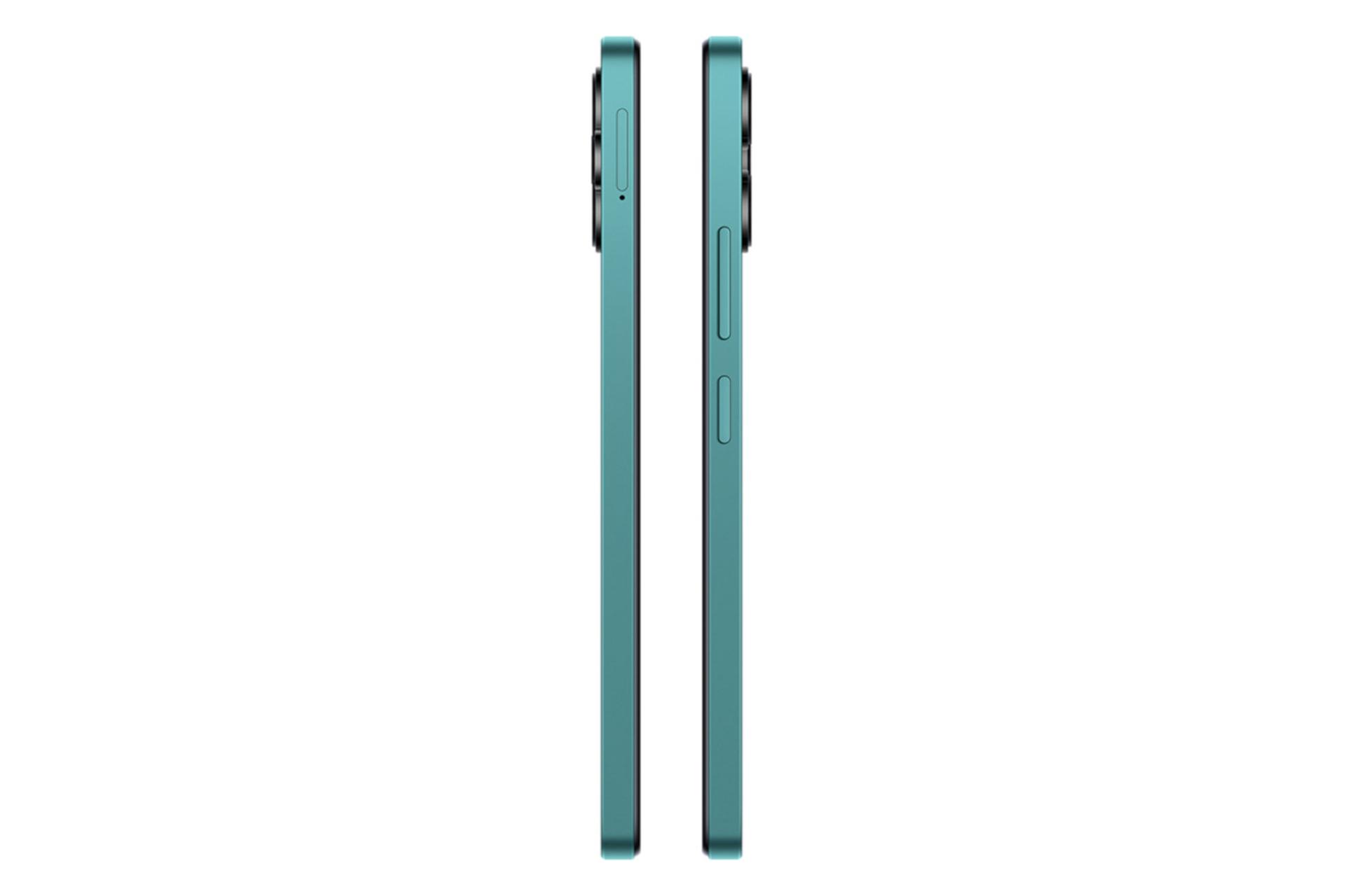 لبه های کناری گوشی موبایل پوکو M6 پرو شیائومی 5G سبز / Xiaomi Poco M6 Pro 5G