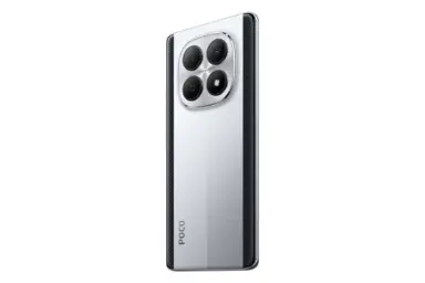 پنل پشت و چینش دوربین گوشی موبایل پوکو M8 شیائومی نقره ای / Xiaomi Poco M8