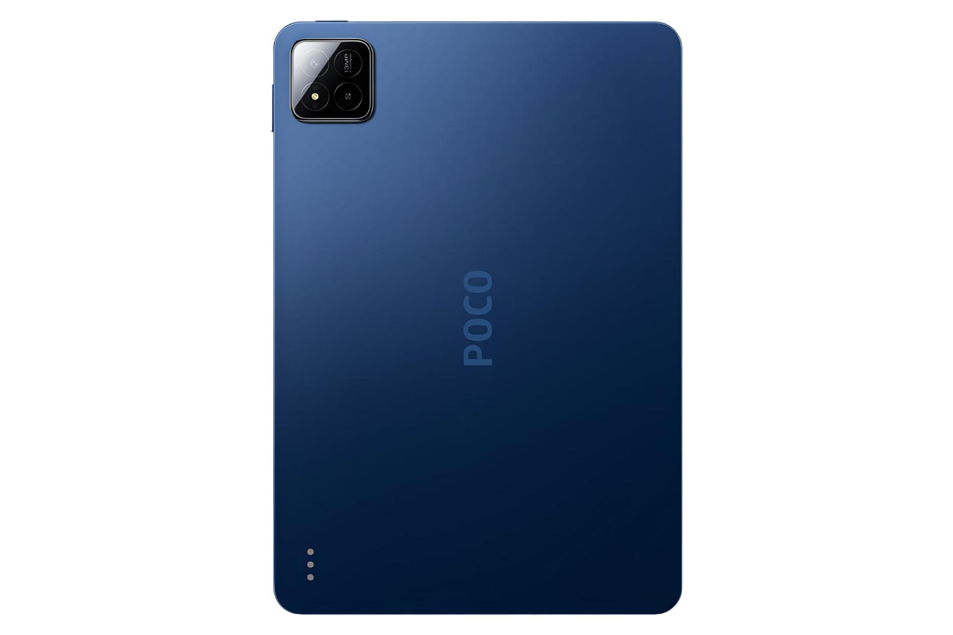 نمای پنل پشت تبلت پوکو پد X1 شیائومی / Xiaomi Poco Pad X1 با نمایش دوربین و لوگو