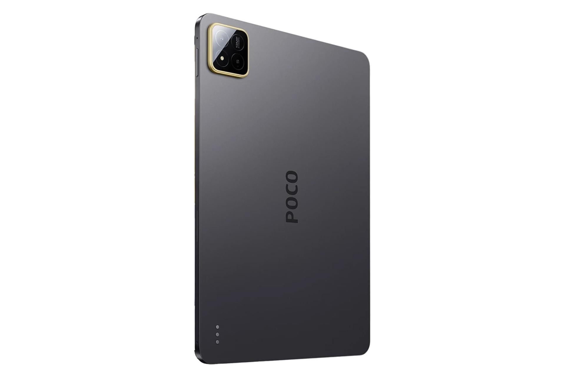 نمای نیمرخ پنل پشت تبلت پوکو پد X1 شیائومی / Xiaomi Poco Pad X1 با نمایش لبه سمت راست
