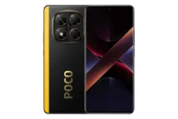 پنل جلو و پشت گوشی موبایل پوکو X7 شیائومی مشکی و زرد / Xiaomi Poco X7