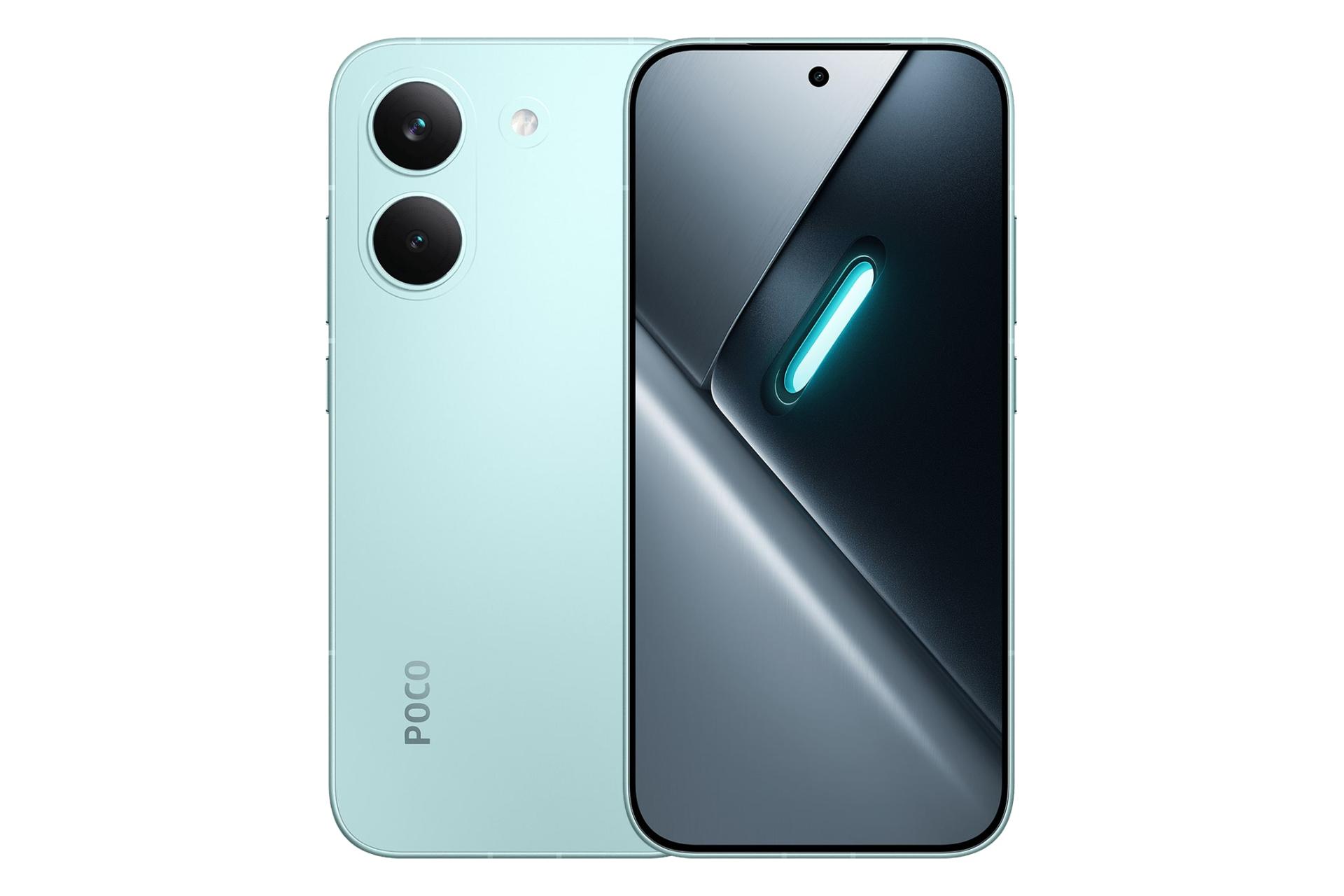 پنل جلو و پشت گوشی موبایل پوکو X8 پرو شیائومی سبز نعنایی / Xiaomi Poco X8 Pro