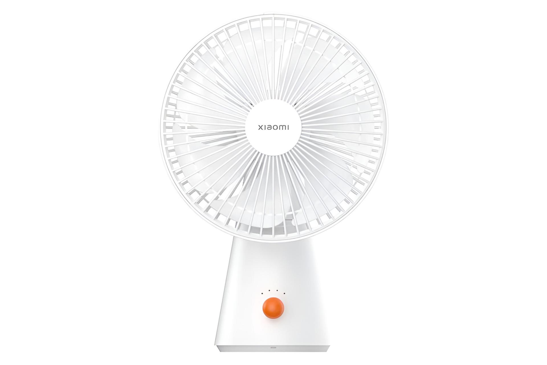 ابعاد و اندازه پنکه شیائومی Rechargeable Mini Fan