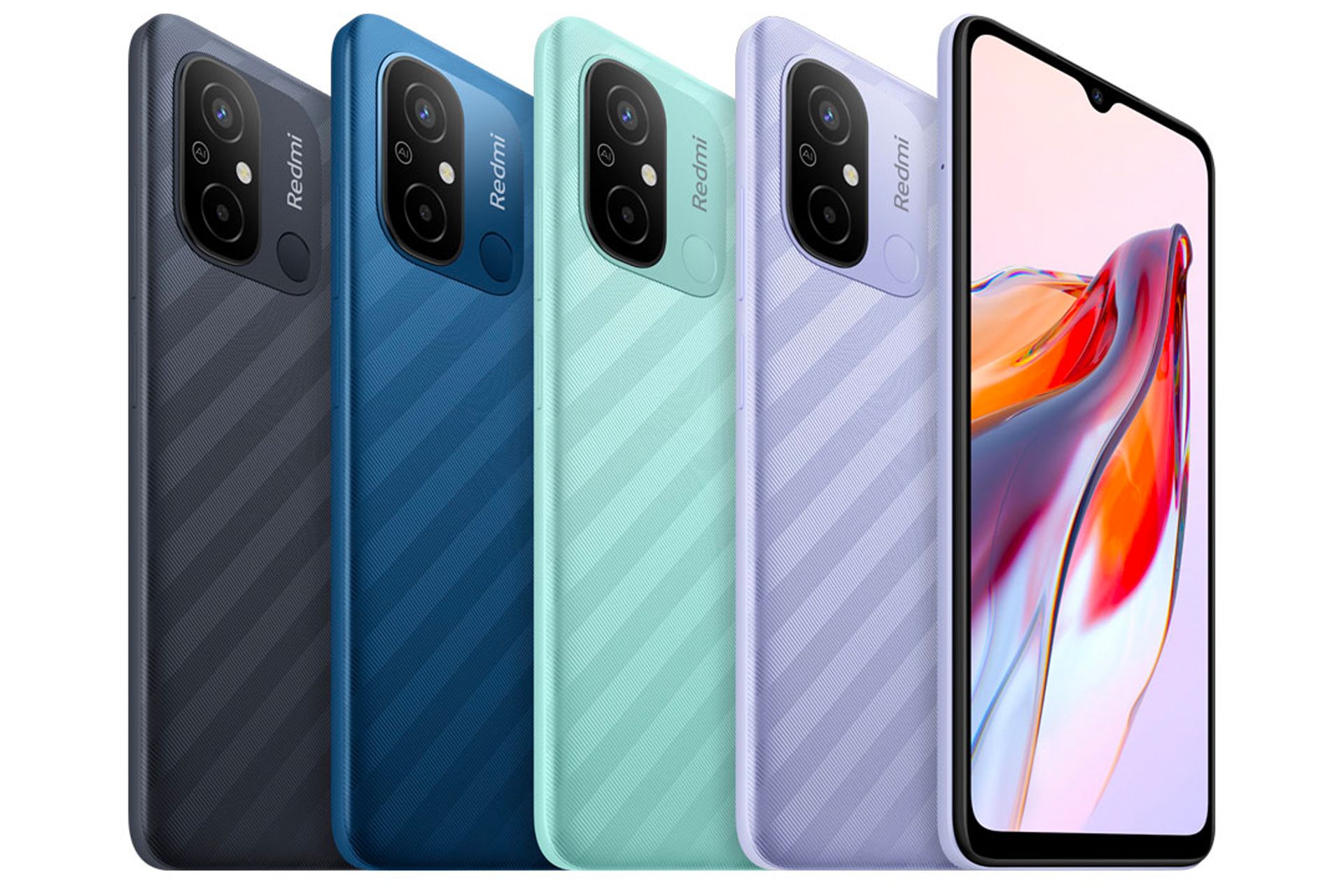 رنگ بندی ردمی 12C شیائومی