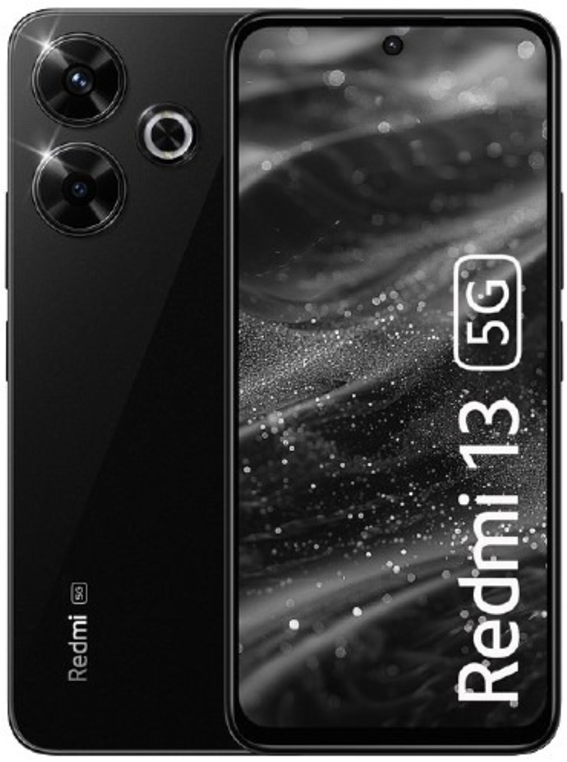 پنل پشتی و جلویی گوشی شیائومی ردمی ۱۳ 5G مشکی