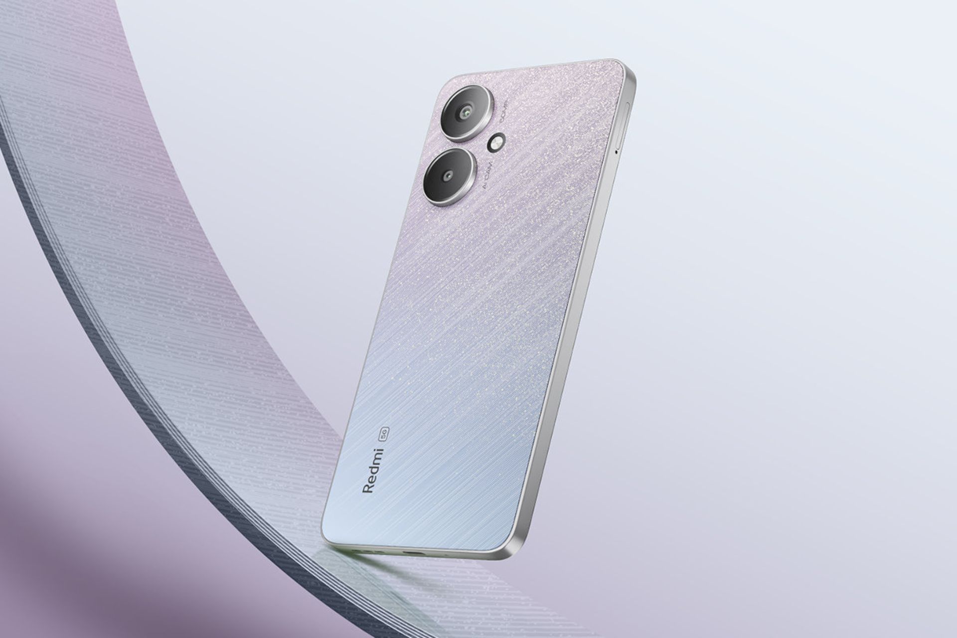 Xiaomi Redmi 13C 5G / پنل پشت و چینش دوربین گوشی موبایل ردمی 13C شیائومی 5G صورتی