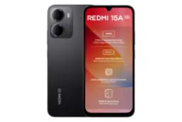 پنل جلو و پشت گوشی موبایل ردمی 15A شیائومی 5G مشکی / Xiaomi Redmi 15A 5G