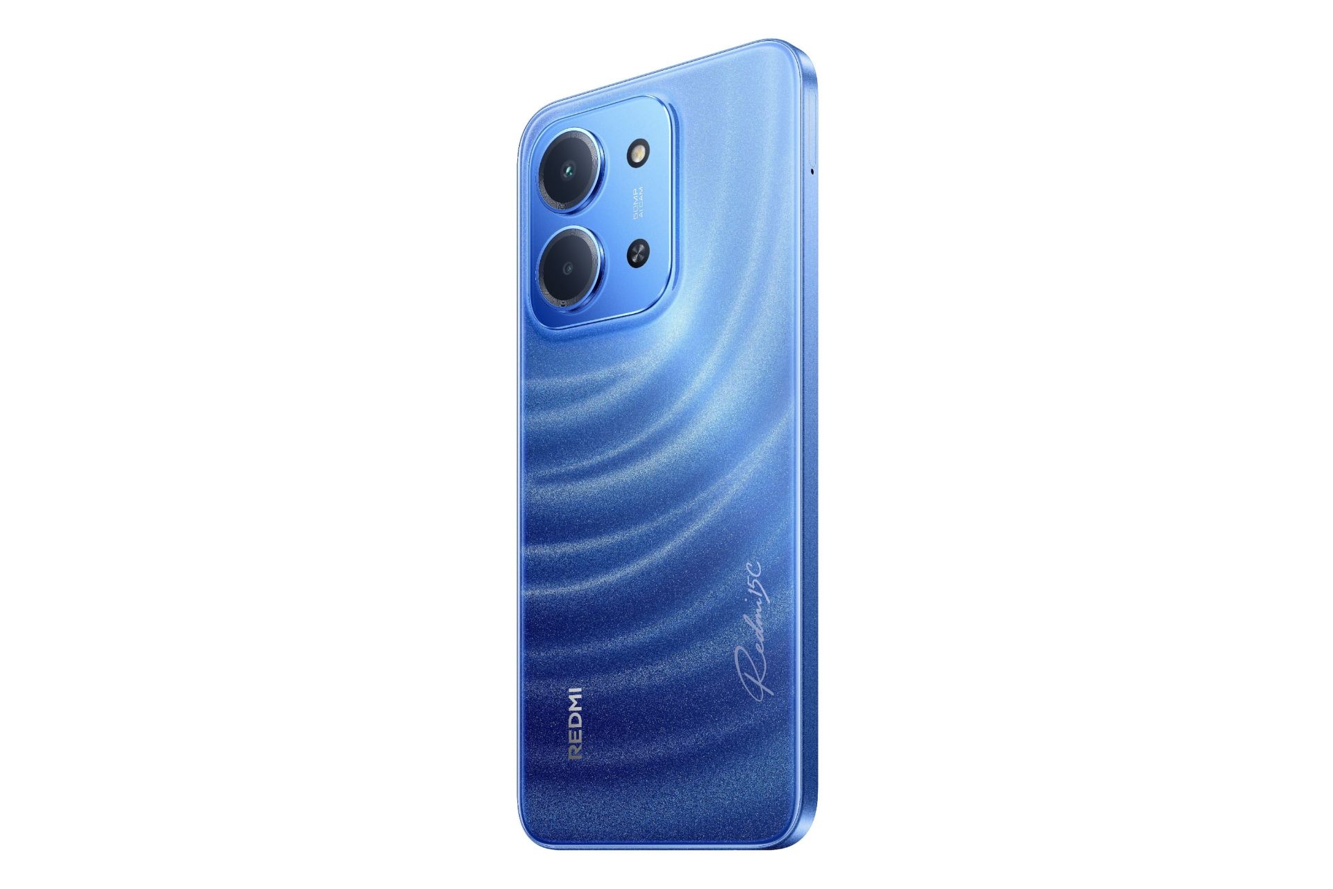 پنل پشت و چینش دوربین گوشی موبایل ردمی 15C شیائومی 4G آبی / Xiaomi Redmi 15C 4G