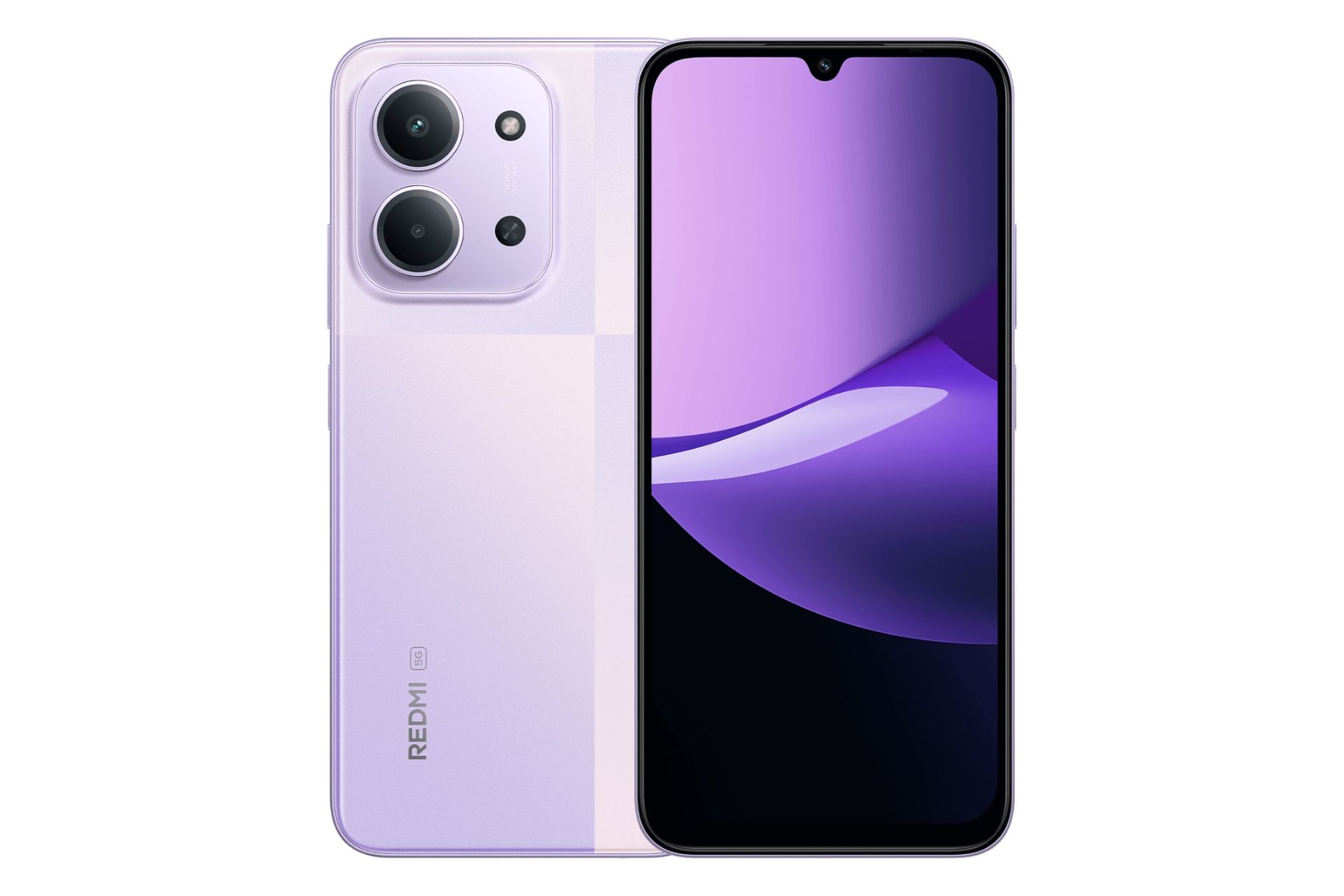 پنل جلو و پشت گوشی موبایل ردمی 15C شیائومی 5G ارغوانی / Xiaomi Redmi 15C 5G