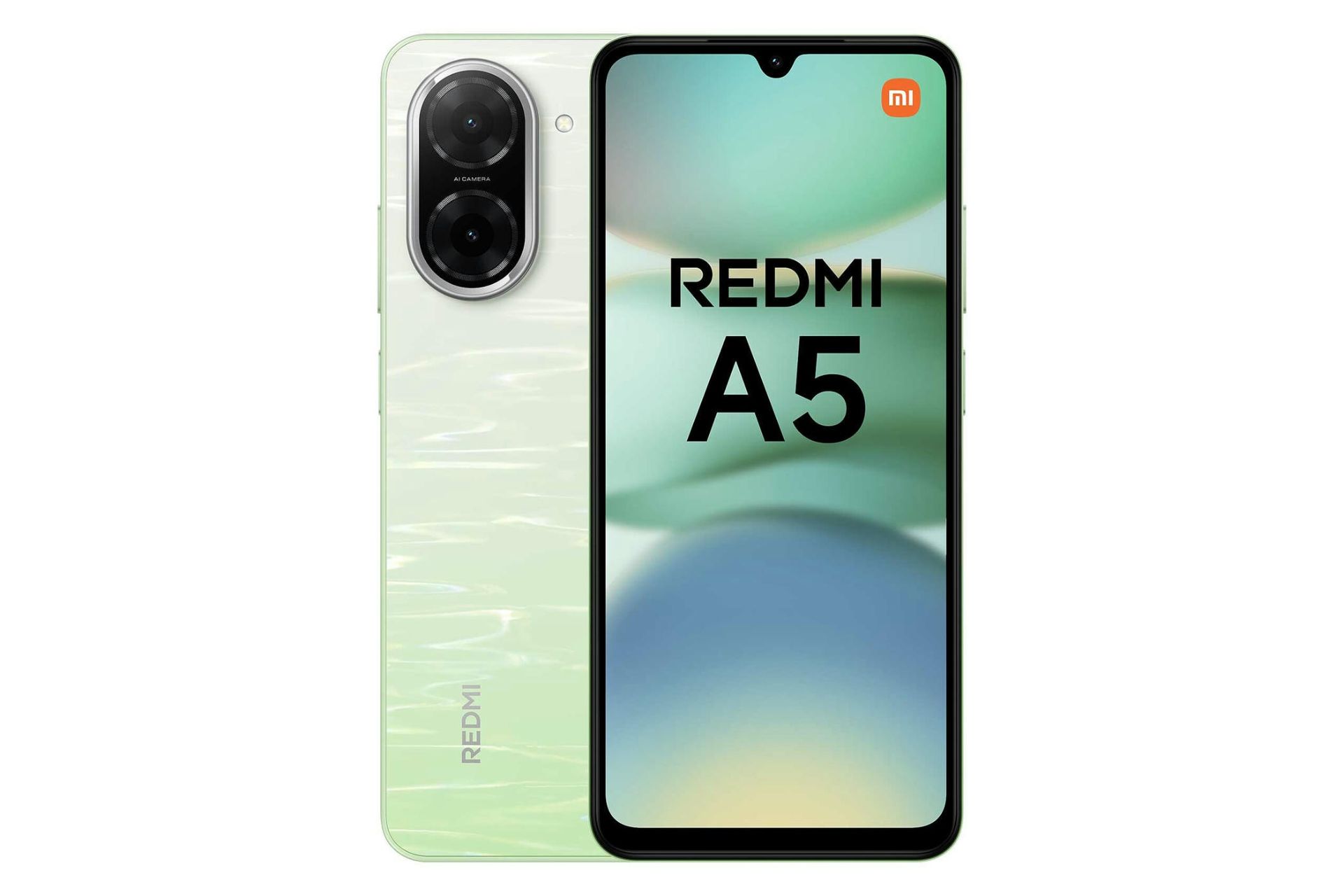 پنل جلو و پشت گوشی ردمی A5 شیائومی 4G سبز / Xiaomi Redmi A5 4G
