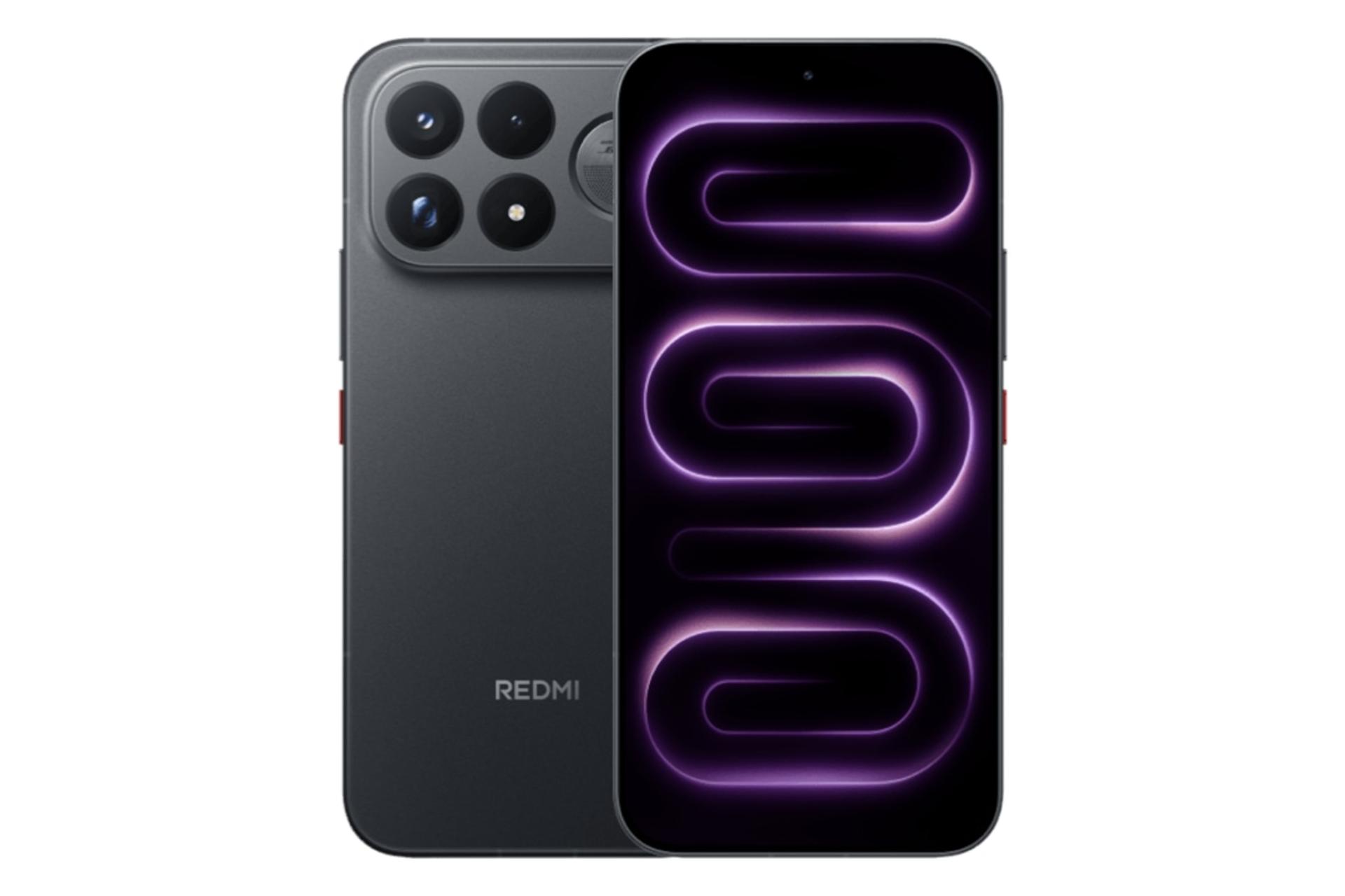 گوشی موبایل ردمی K100 پرو مکس شیائومی مشکی / Xiaomi Redmi K100 Pro Max