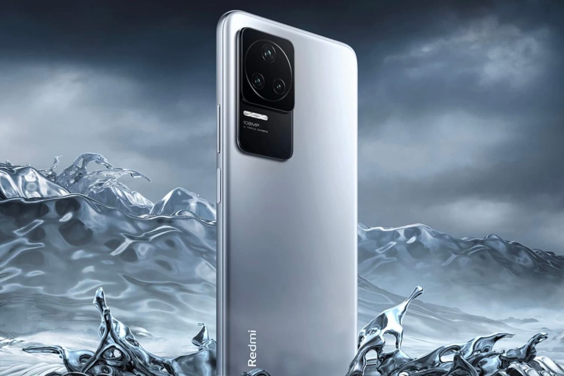 گوشی ردمی K50 شیائومی از نمای پشت