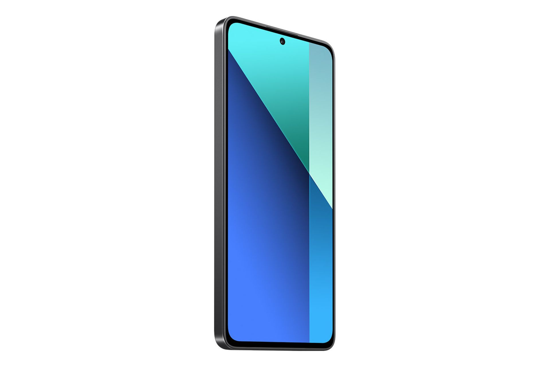 سمت چپ پنل جلوی گوشی موبایل ردمی نوت 13 شیائومی 4G مشکی / Xiaomi Redmi Note 13 4G