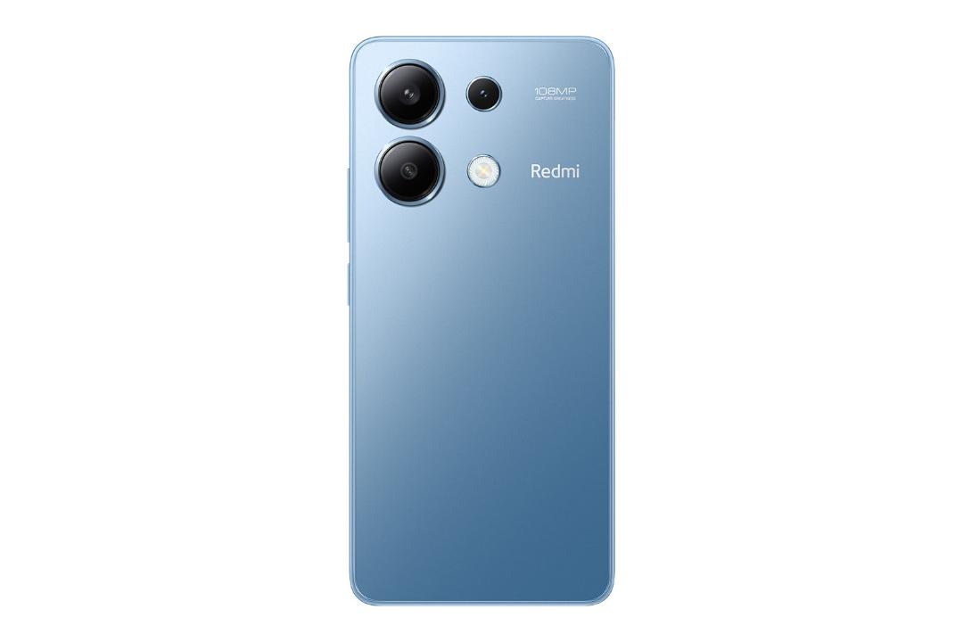 پنل پشت و چینش دوربین گوشی موبایل ردمی نوت 13 شیائومی 4G آبی / Xiaomi Redmi Note 13 4G