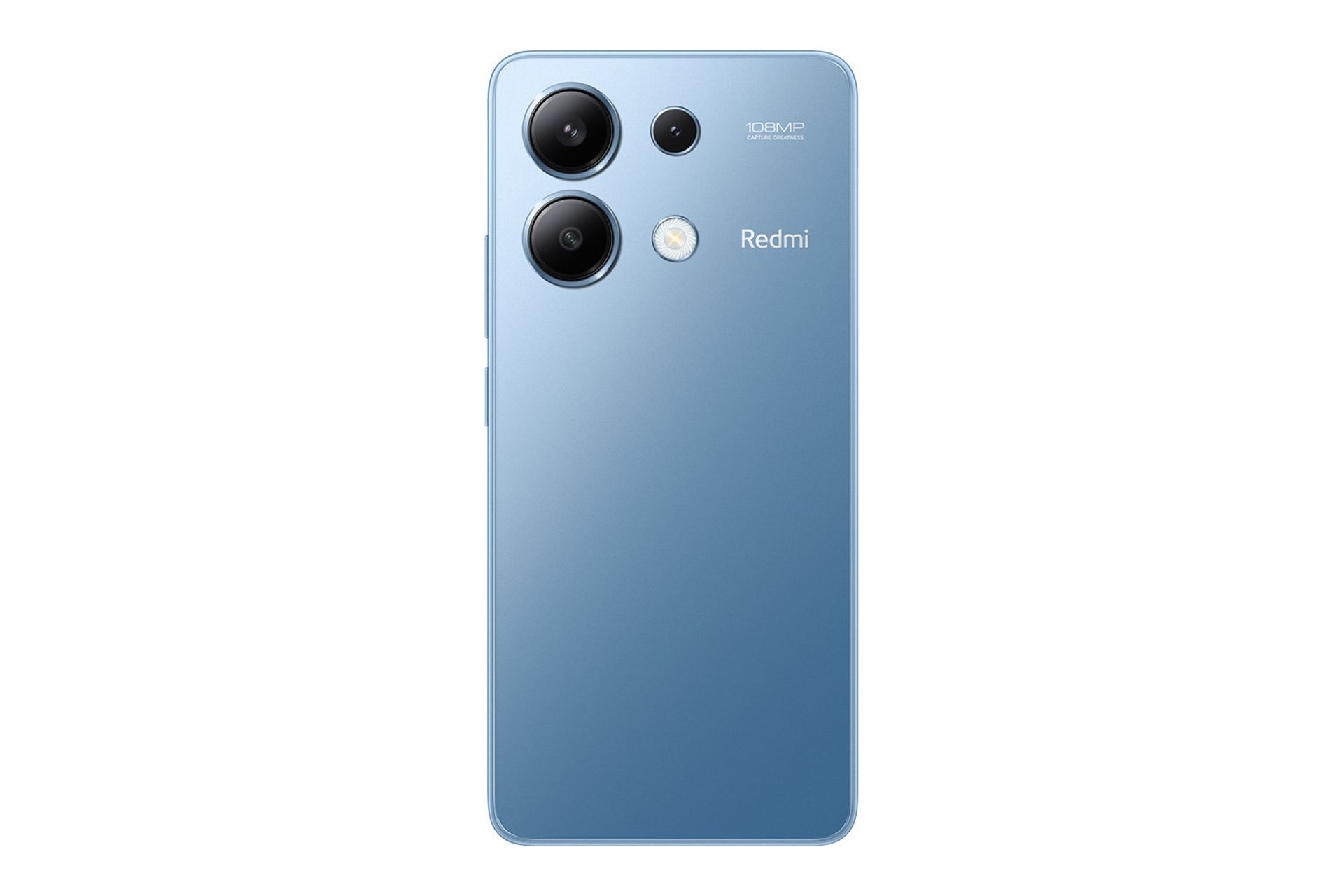 پنل پشت و چینش دوربین گوشی موبایل ردمی نوت 13 شیائومی 4G آبی / Xiaomi Redmi Note 13 4G