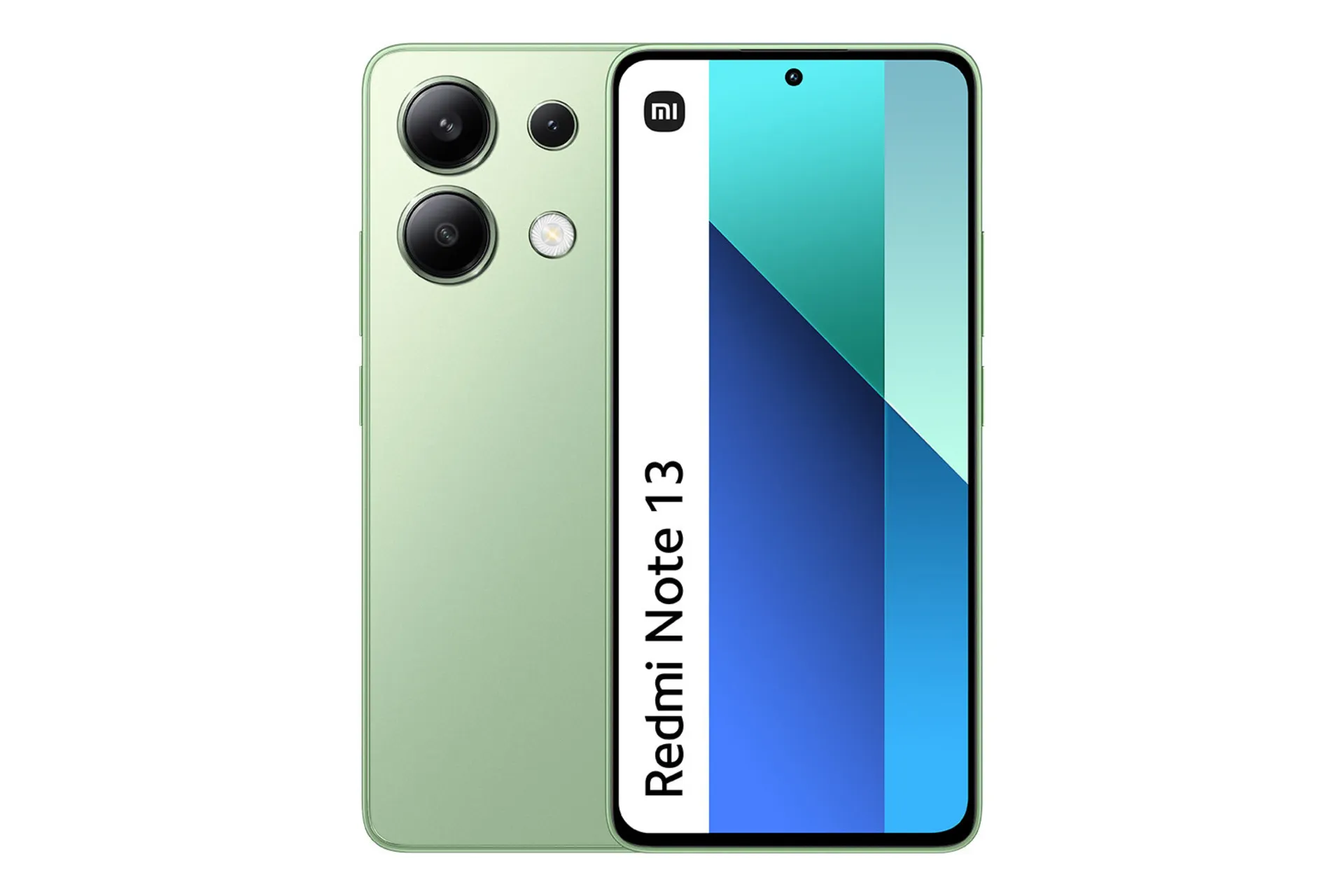 پنل جلو و پشت گوشی موبایل ردمی نوت 13 شیائومی 4G سبز / Xiaomi Redmi Note 13 4G