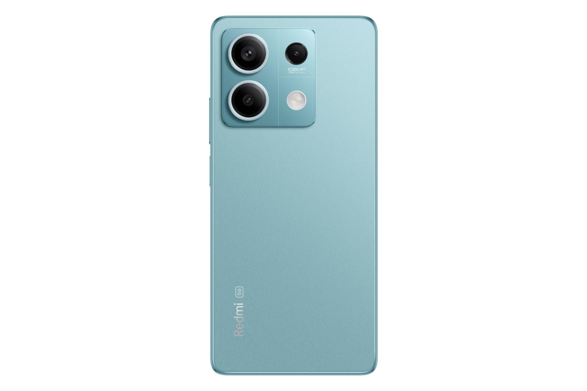 پنل پشت و چینش دوربین گوشی موبایل ردمی نوت 13 شیائومی نسخه گلوبال سبزآبی / Xiaomi Redmi Note 13 Global