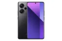 نمای کلی گوشی موبایل ردمی نوت 13 پرو پلاس شیائومی / Xiaomi Redmi Note 13 Pro Plus با نمایشگر روشن و نمایش دوربین های پنل پشت رنگ مشکی