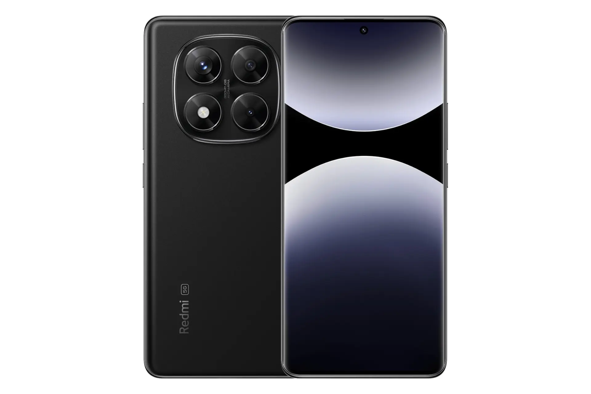 پنل جلو و پشت گوشی ردمی نوت 14 پرو شیائومی 5G نسخه گلوبال مشکی / Xiaomi Redmi Note 14 Pro 5G Global