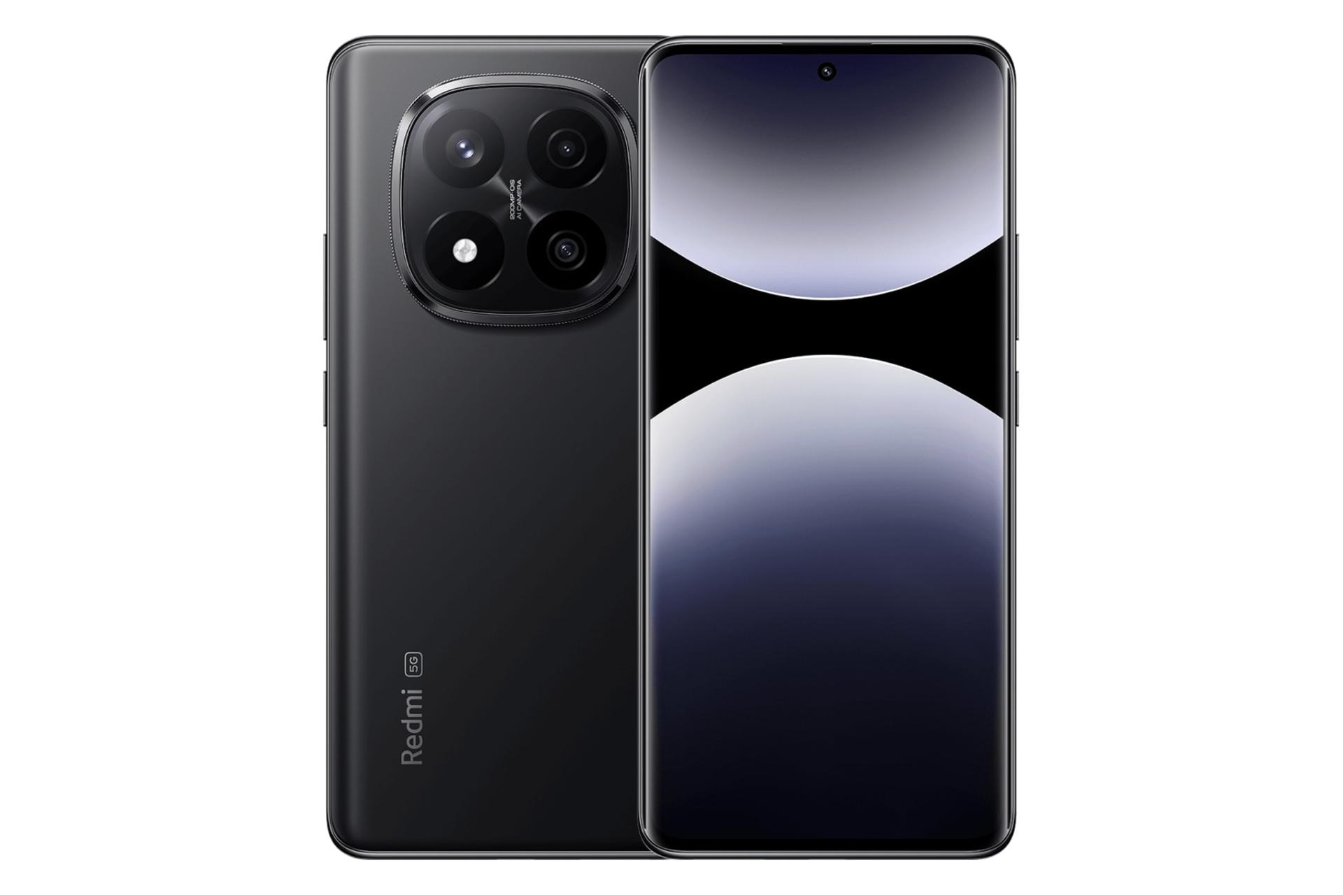 پنل جلو و پشت گوشی ردمی نوت 14 پرو پلاس شیائومی 5G نسخه گلوبال مشکی / Xiaomi Redmi Note 14 Pro Plus 5G Global