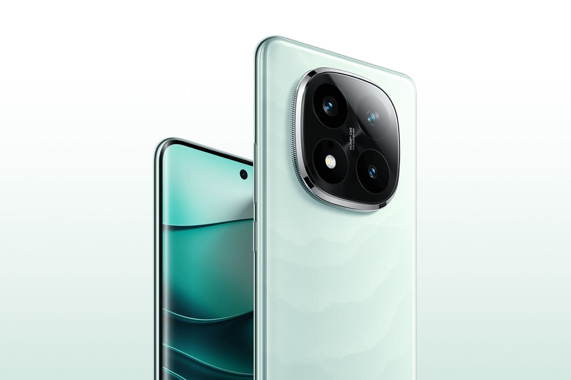 چینش دوربین گوشی موبایل ردمی نوت 14 پرو پلاس شیائومی سبز / Xiaomi Redmi Note 14 Pro Plus