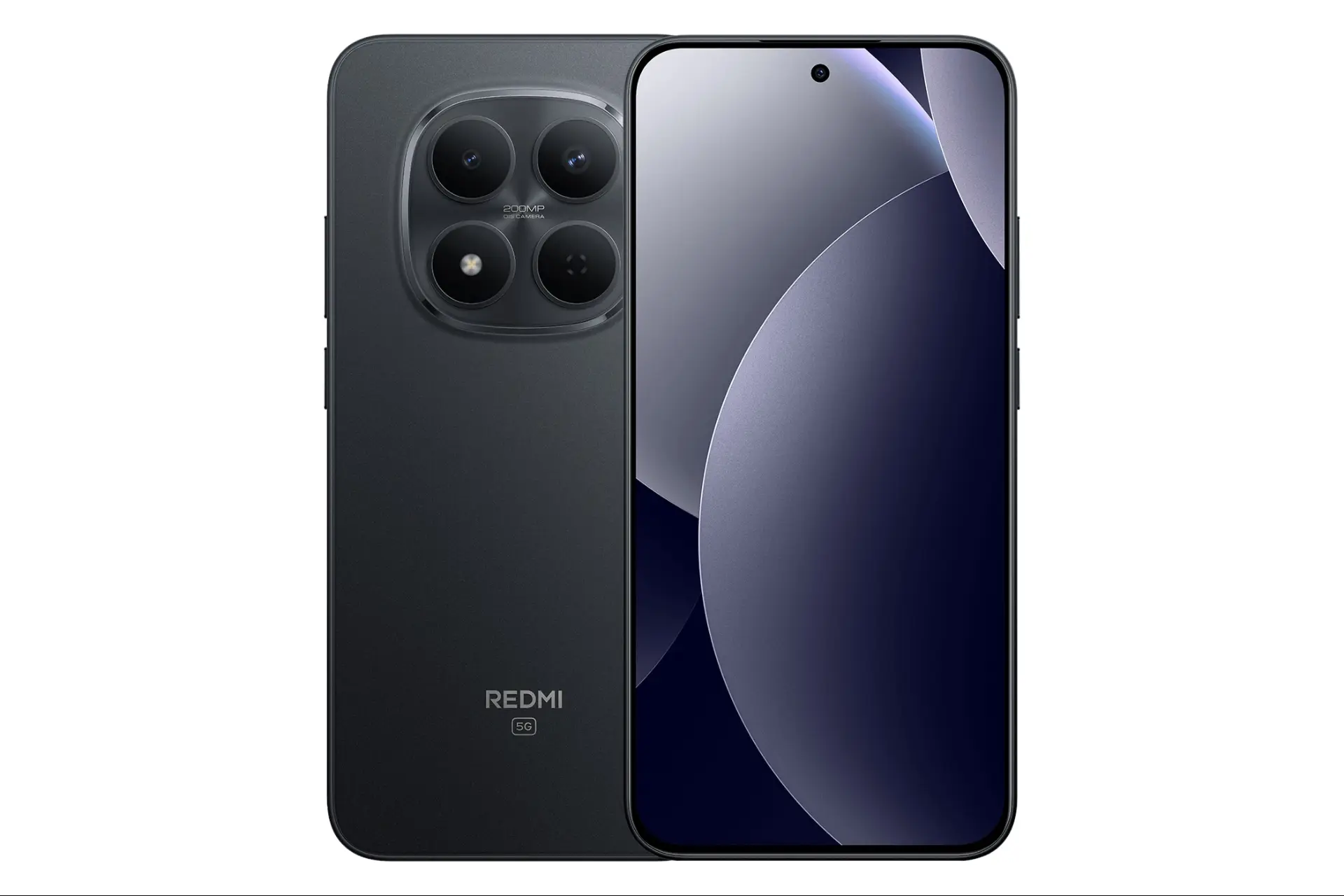 پنل جلو و پشت گوشی موبایل ردمی نوت 15 پرو شیائومی 5G نسخه گلوبال مشکی / Xiaomi Redmi Note 15 Pro 5G Global