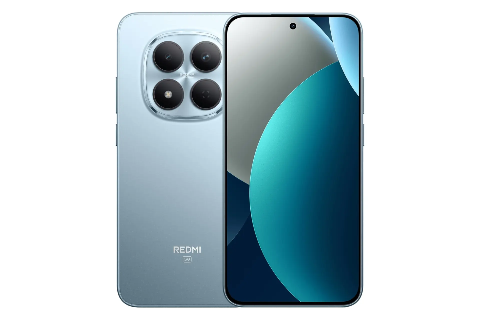 پنل جلو و پشت گوشی موبایل ردمی نوت 15 پرو شیائومی 5G نسخه گلوبال آبی روشن / Xiaomi Redmi Note 15 Pro 5G Global