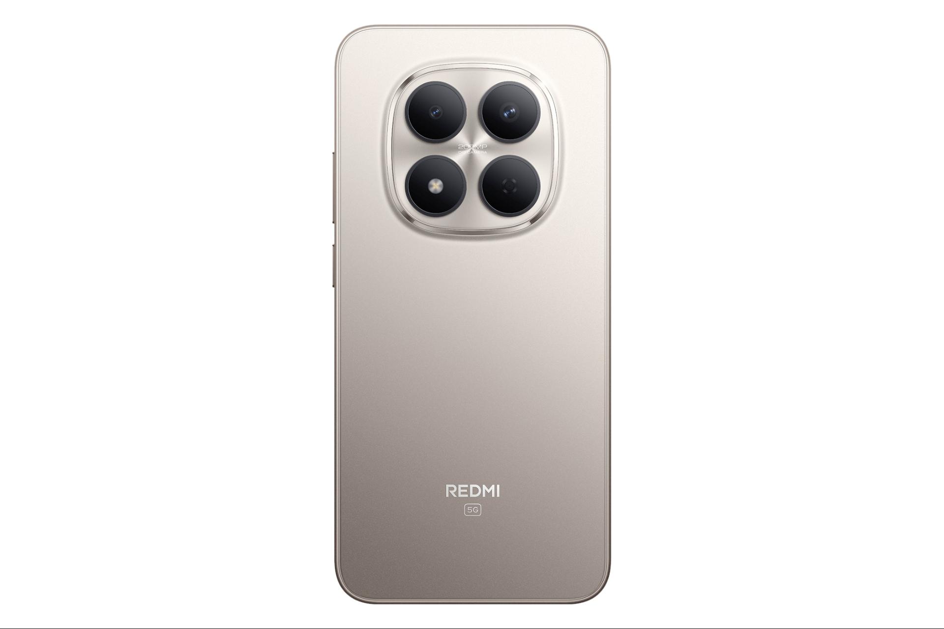 پنل پشت گوشی موبایل ردمی نوت 15 پرو شیائومی 5G نسخه گلوبال تیتانیوم / Xiaomi Redmi Note 15 Pro 5G Global