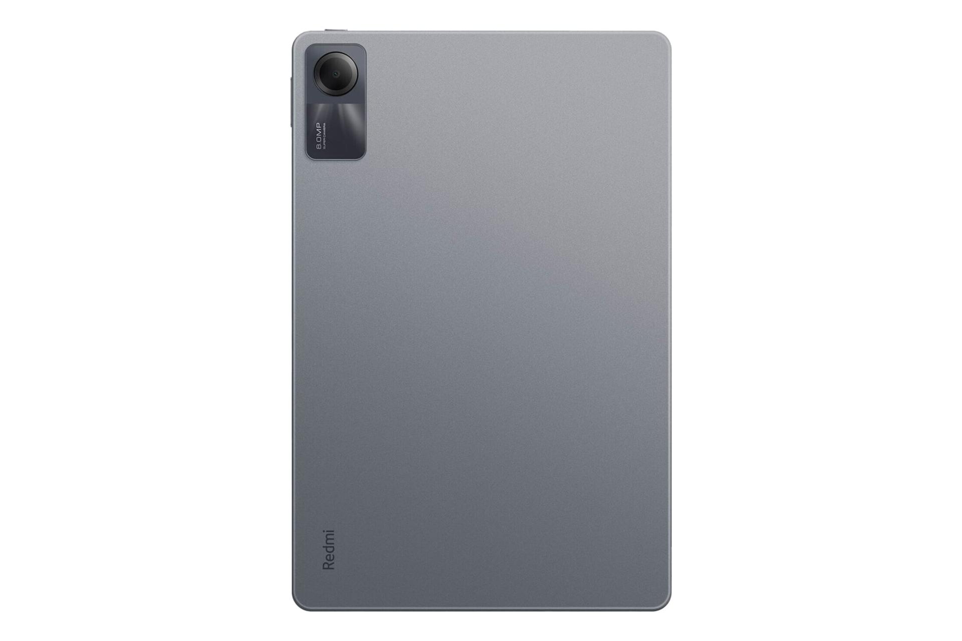 نمای پنل پشت تبلت ردمی پد SE شیائومی / Xiaomi Redmi Pad SE با نمایش لوگو و دوربین پنل پشت رنگ خاکستری