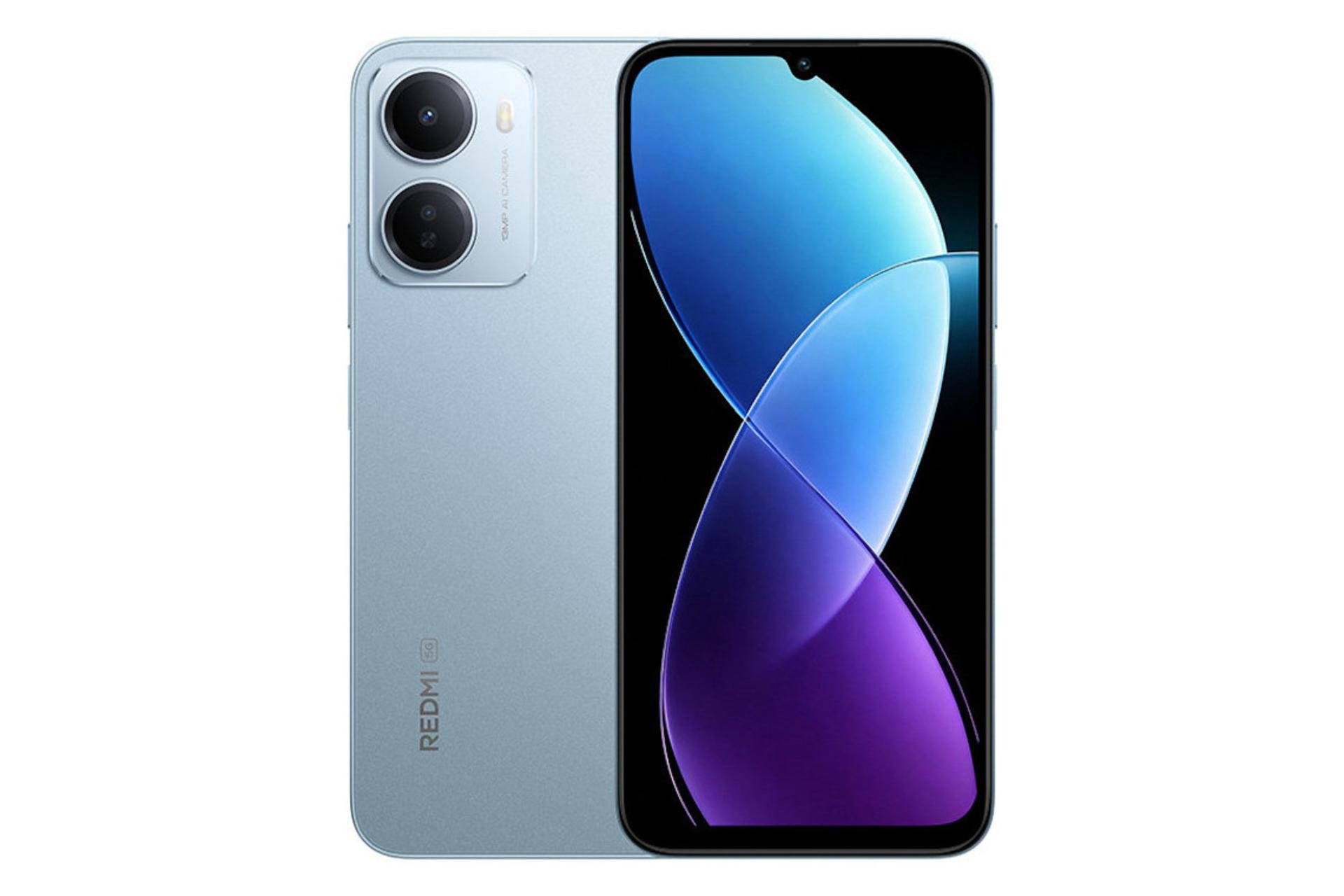 پنل جلو و پشت گوشی موبایل ردمی R70 شیائومی 5G آبی / Xiaomi Redmi R70 5G