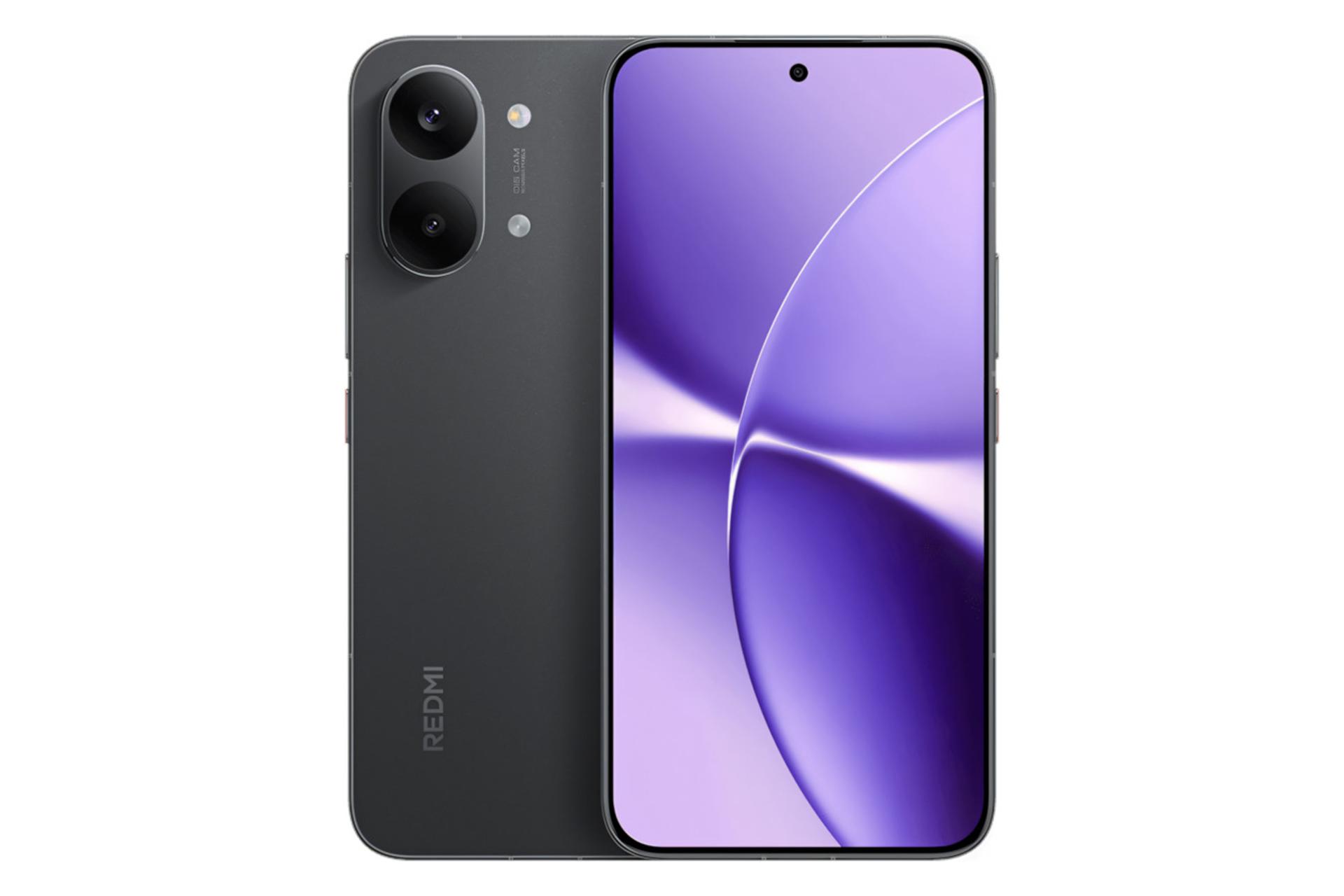پنل جلو و پشت گوشی موبایل ردمی توربو 5 مکس شیائومی مشکی / Xiaomi Redmi Turbo 5 Max