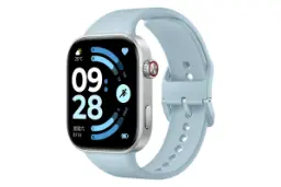 ساعت هوشمند شیائومی ردمی واچ 6 نقره ای با بند آبی روشن / Xiaomi Redmi Watch 6
