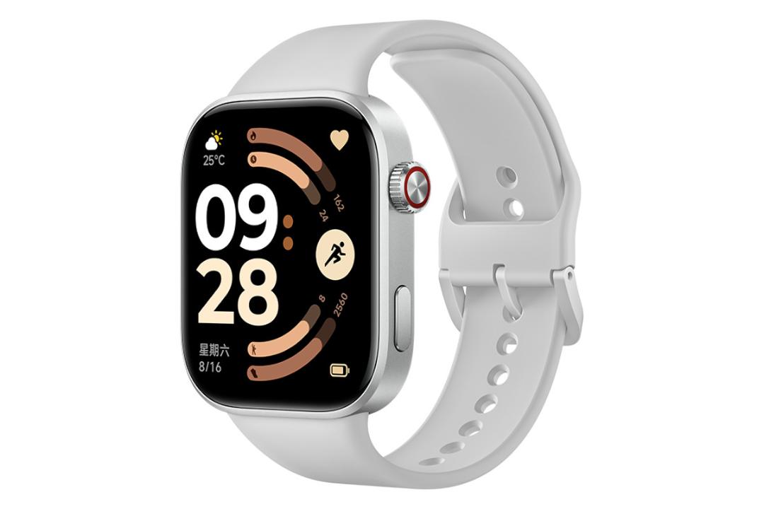 ساعت هوشمند شیائومی ردمی واچ 6 نقره ای با بند خاکستری / Xiaomi Redmi Watch 6