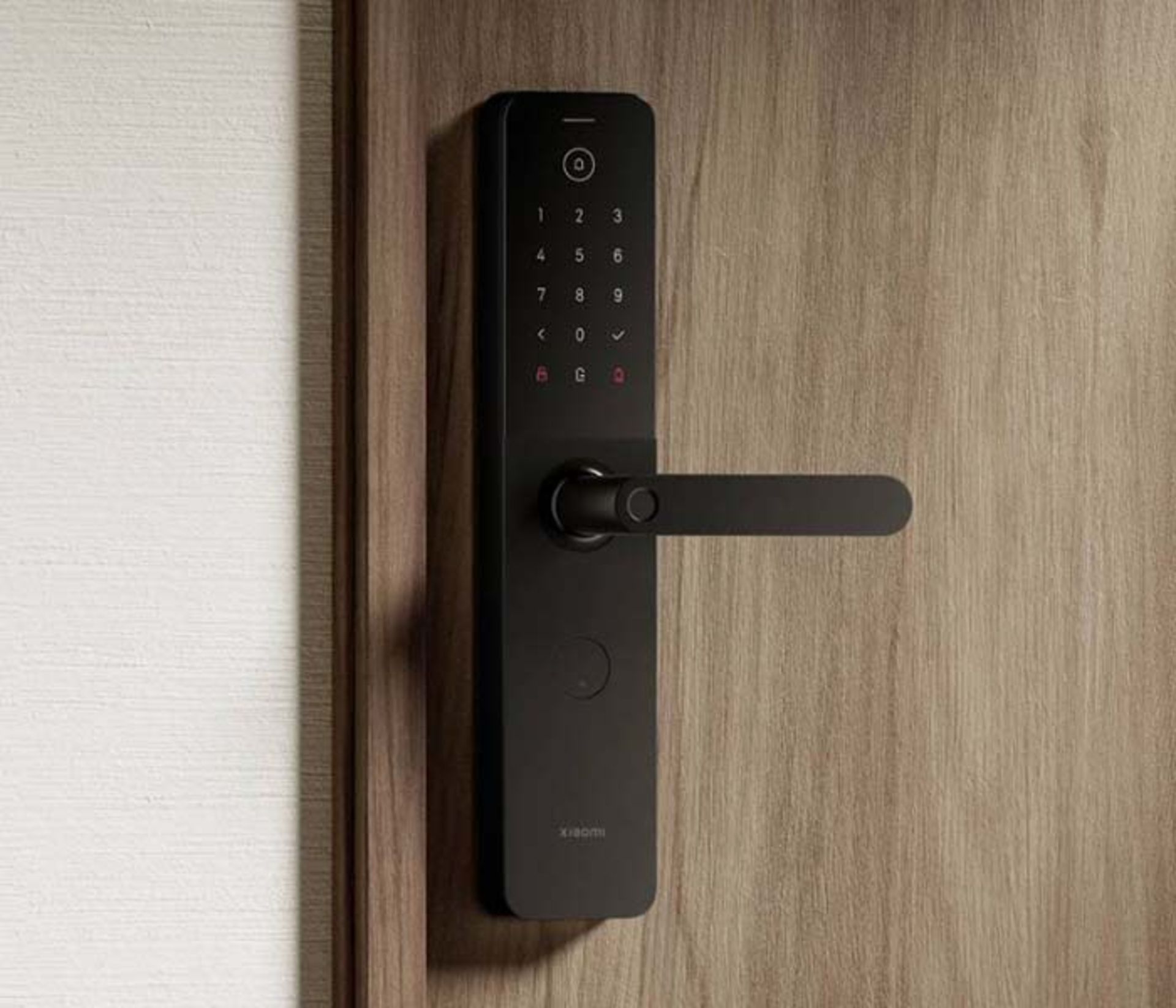 قفل درب هوشمند رگ انگشت شیائومی دستگیره صاف