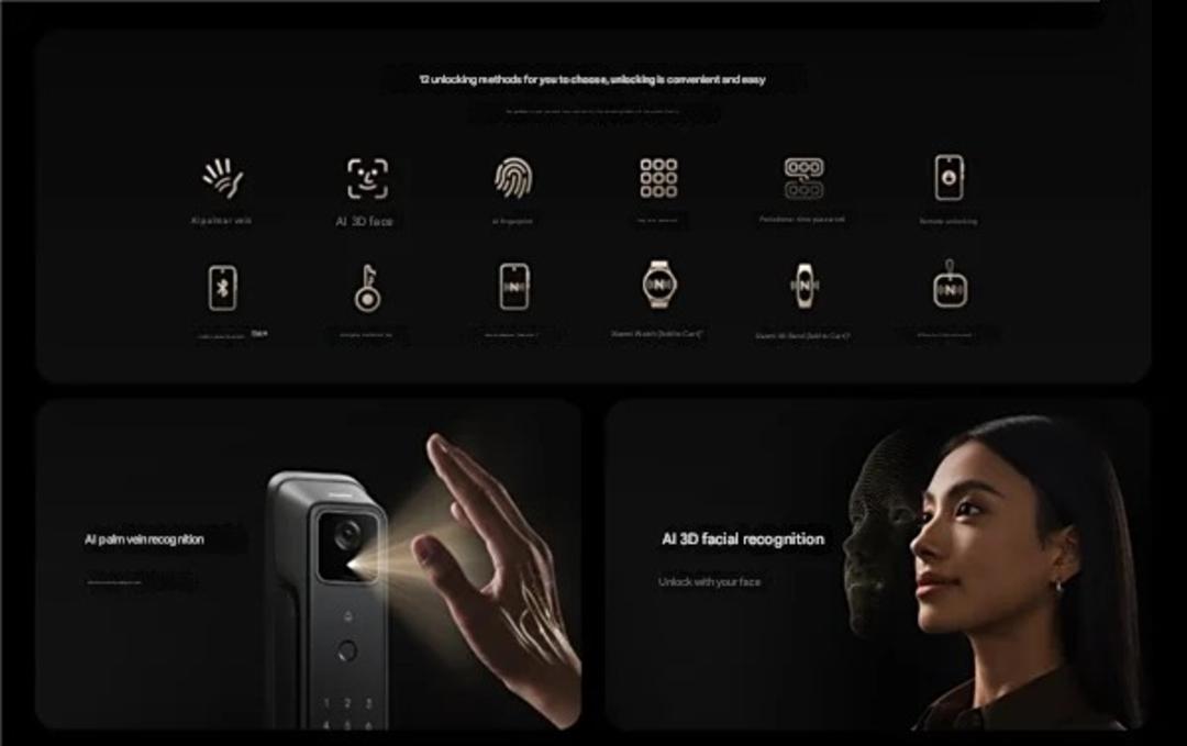 قابلیت‌های قفل در هوشمند Smart Door Lock 4 Pro