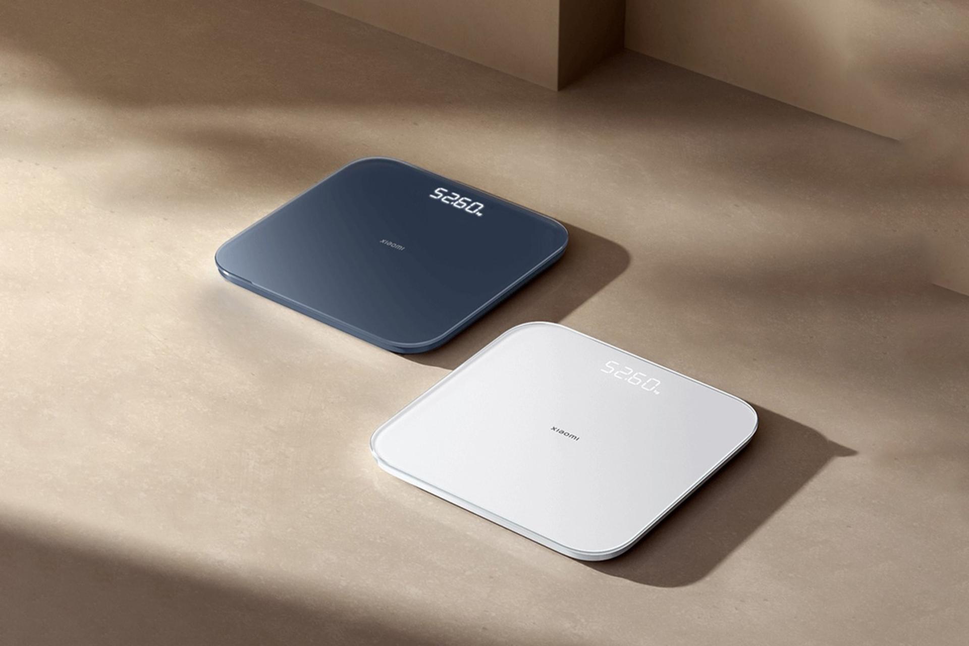 نمای کناری ترازوی وزن کشی شیائومی Xiaomi Smart Scale S200
