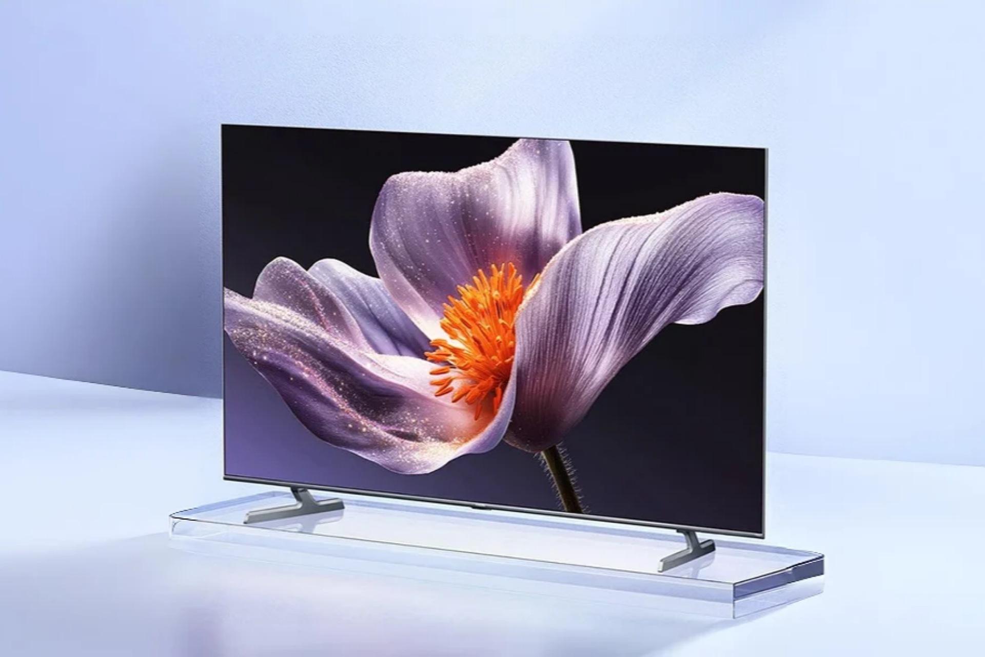تلویزیون TV S Mini LED 2025 شیائومی روی یک تخته