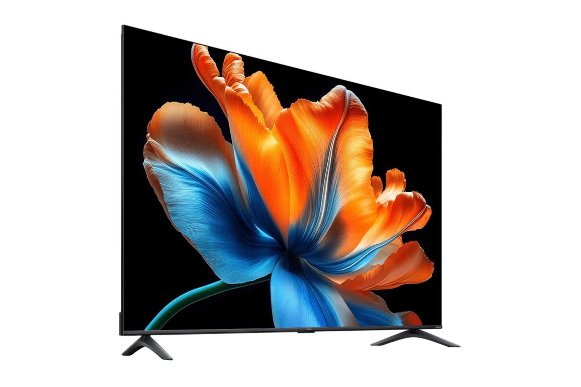 تلویزیون شیائومی Xiaomi TV S Mini LED 2026 نمای جلو و چپ